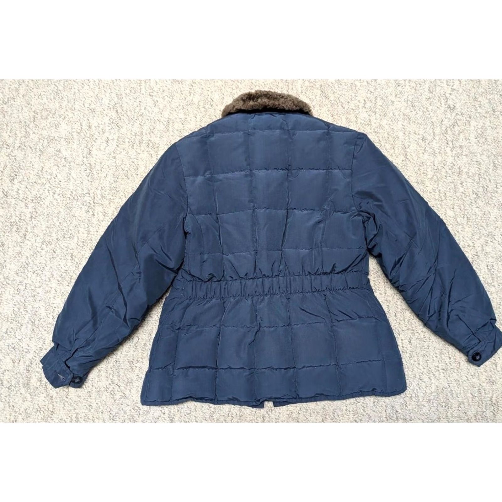 Eddie Bauer VINTAGE Eddie Bauer Women Coat Mouton Down Yukon S Blue Goose Down Puffer Jacket Grid 1970's - Womens, XS? Size S / US 4 / IT 40 - 2 Thumbnail