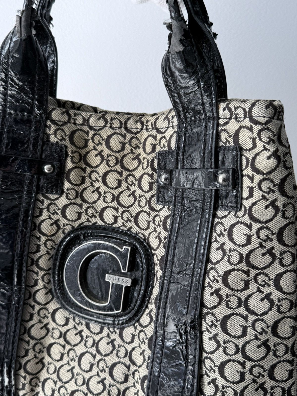 Hysteric Glamour Vintage Guess Y2K Monogram Shoulder Bag Size ONE SIZE - 2 Thumbnail