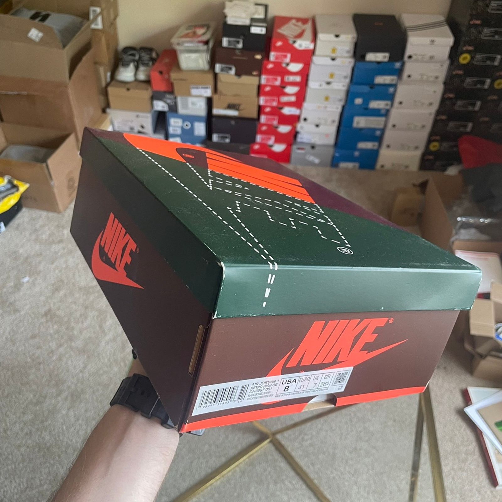 Jordan Brand DH3097-001 AiR JORDAN 1 Hi HAND CRAFTED MALLARD DUCK AUTUMN Size US 8 / EU 41 - 14 Thumbnail