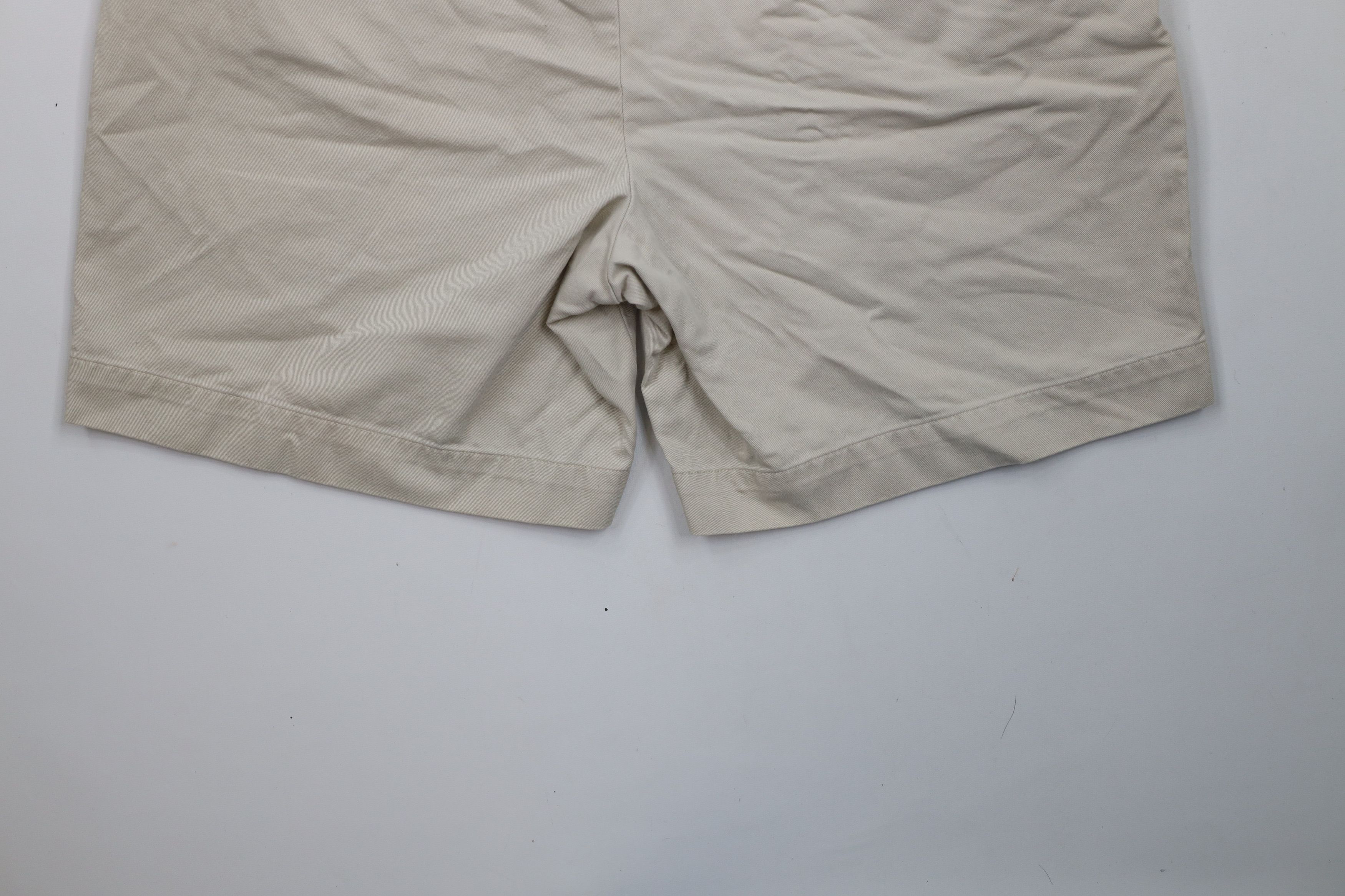 Ralph Lauren × Vintage Vintage 90s Ralph Lauren Above Knee Chino Shorts Cotton Size US 32 / EU 48 - 13 Thumbnail