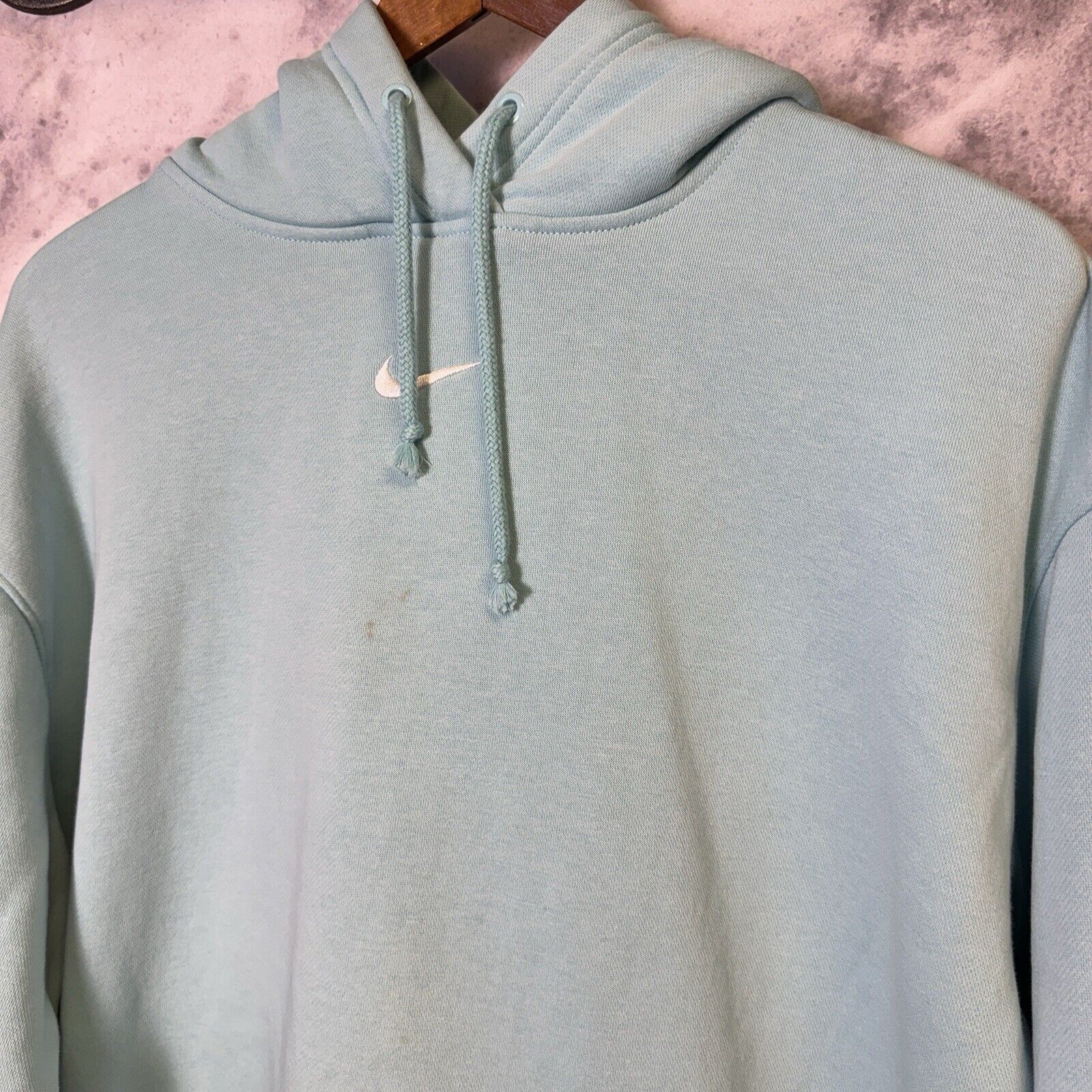 Nike Nike Center Check Hoodie Adult Medium Blue Sweatshirt Size US M / EU 48-50 / 2 - 3 Thumbnail