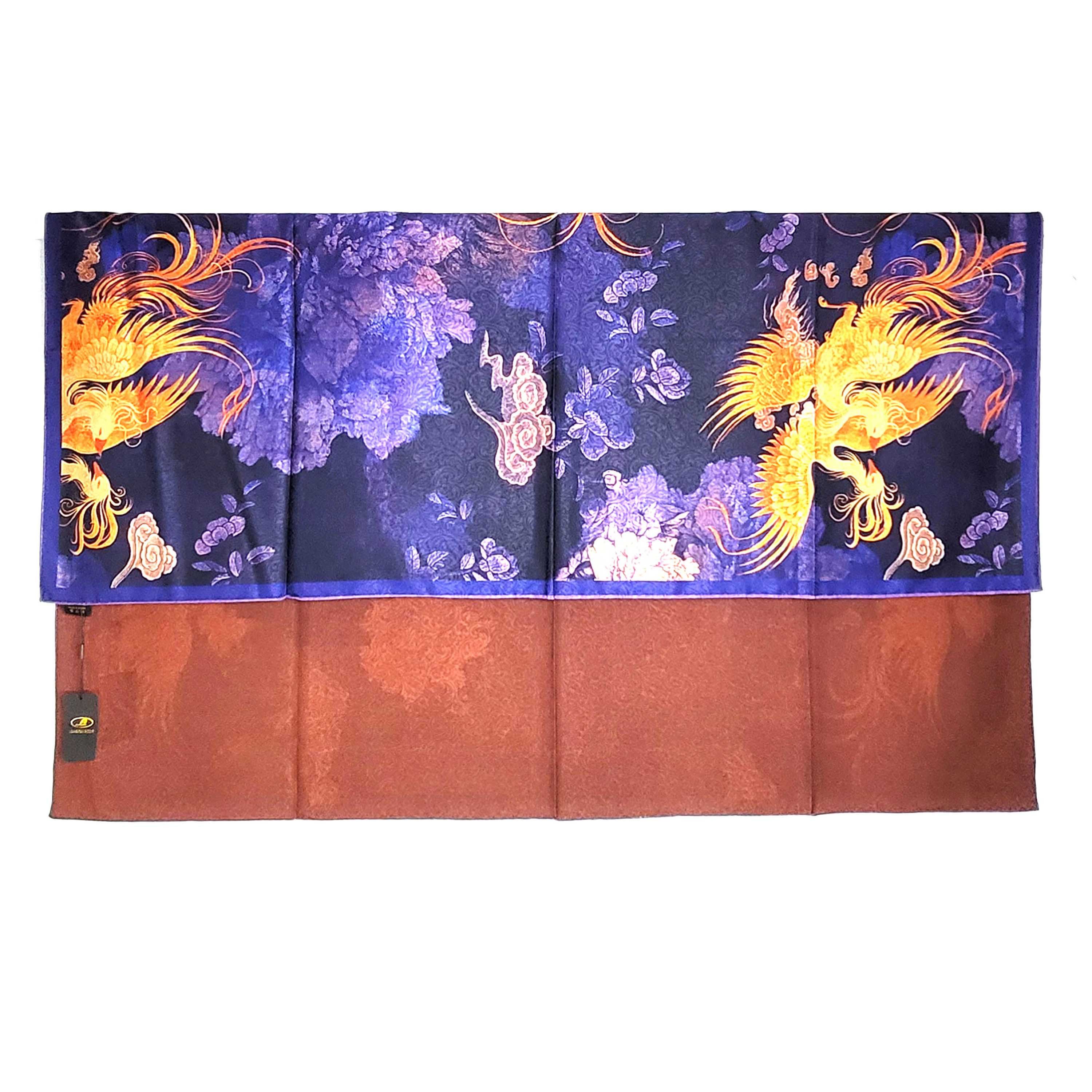 Other NWT Double Sided Silk Scarf 52"x52" Large Square Wrap 3204 Size ONE SIZE - 4 Thumbnail