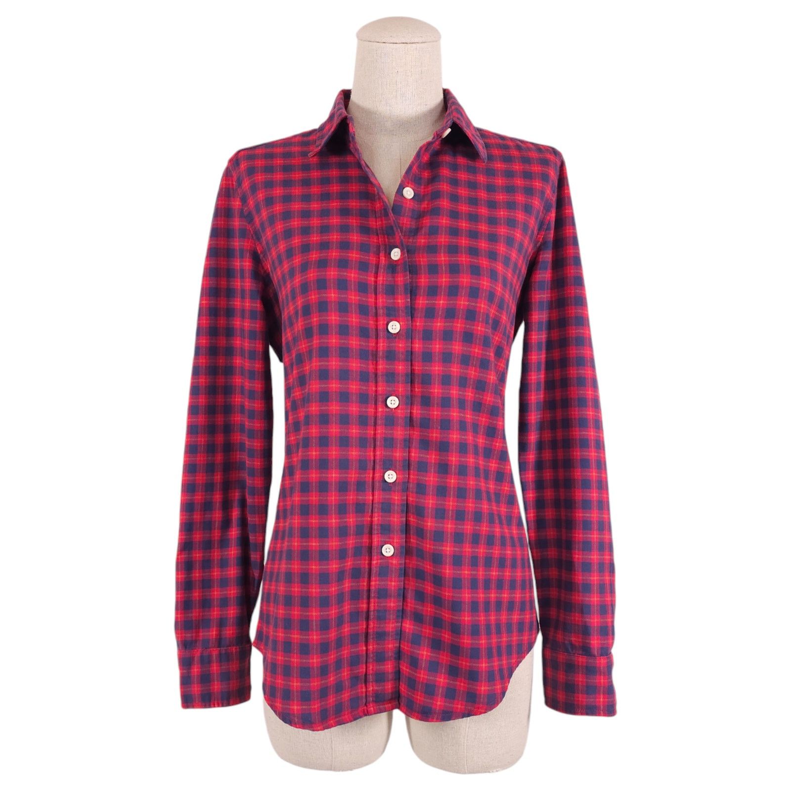 Taylor Stitch Taylor Stitch Women's Button Down Shirt Red Plaid XS Size XS / US 0-2 / IT 36-38 - 1 Thumbnail