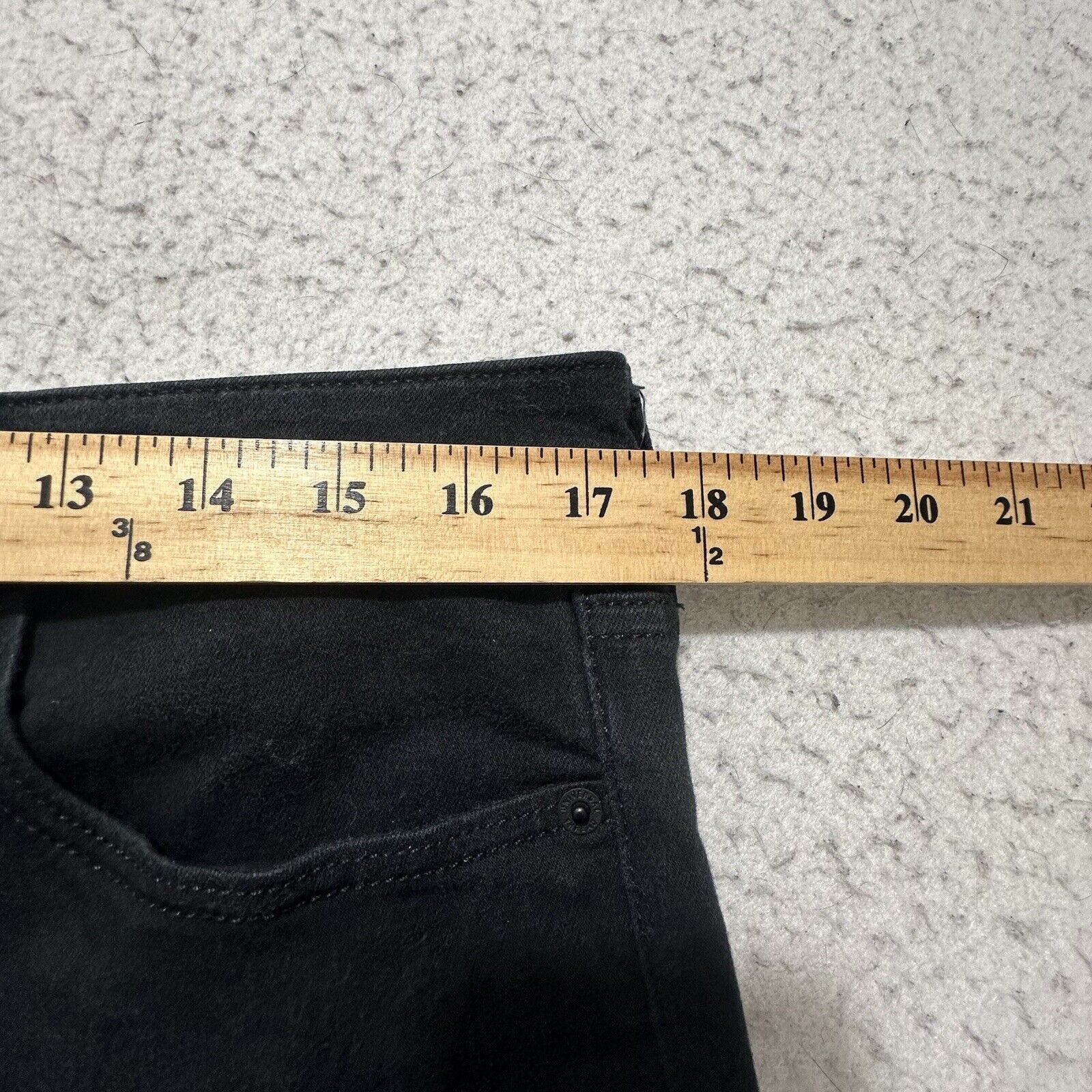 Other Universal Thread 14 Regular Black Straight Leg Jeans (36x27) Size 36" / US 14 / IT 50 - 9 Thumbnail