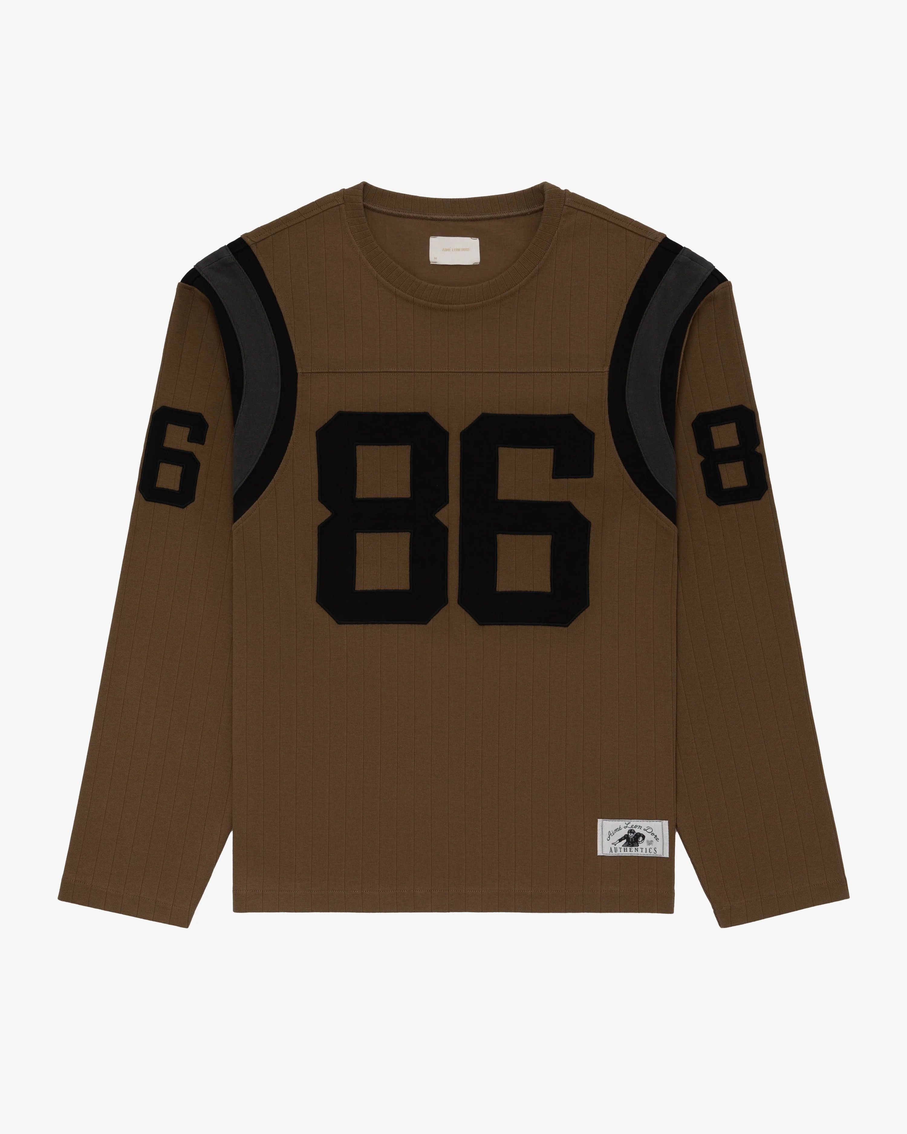 Aime Leon Dore Long-Sleeve Ribbed Football Jersey | Grailed