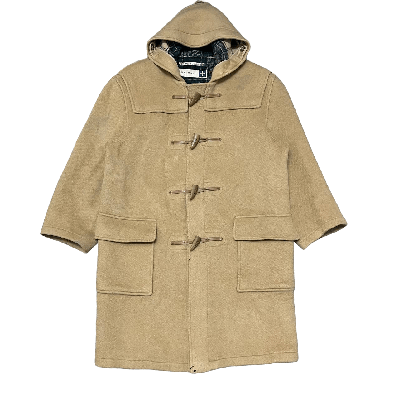Gloverall Vintage Gloverall Duffle Coat Wool Checked Lining Size US M / EU 48-50 / 2 - 2 Thumbnail