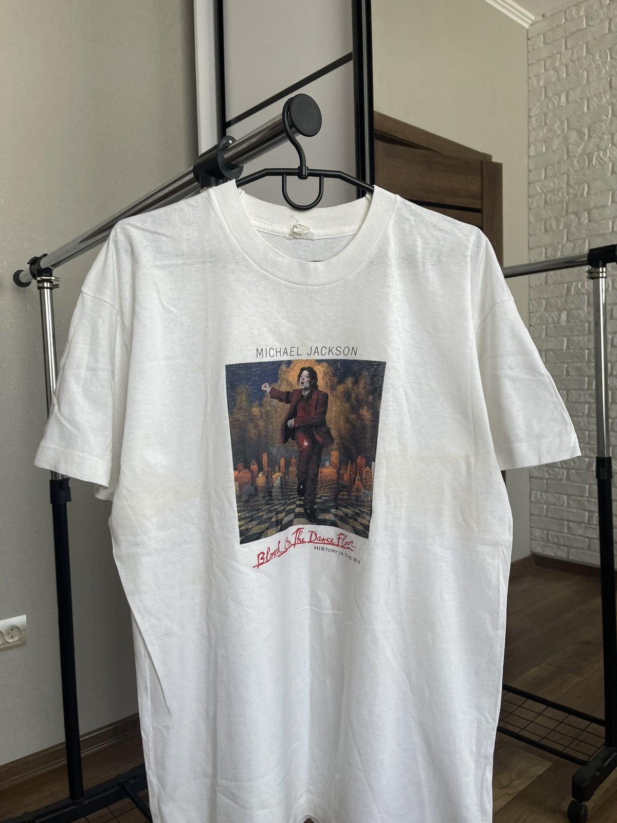 Michael Jackson Michael Jackson Blood On The Dance Floor Vintage T-Shirt 90s Size US L / EU 52-54 / 3 - 5 Thumbnail