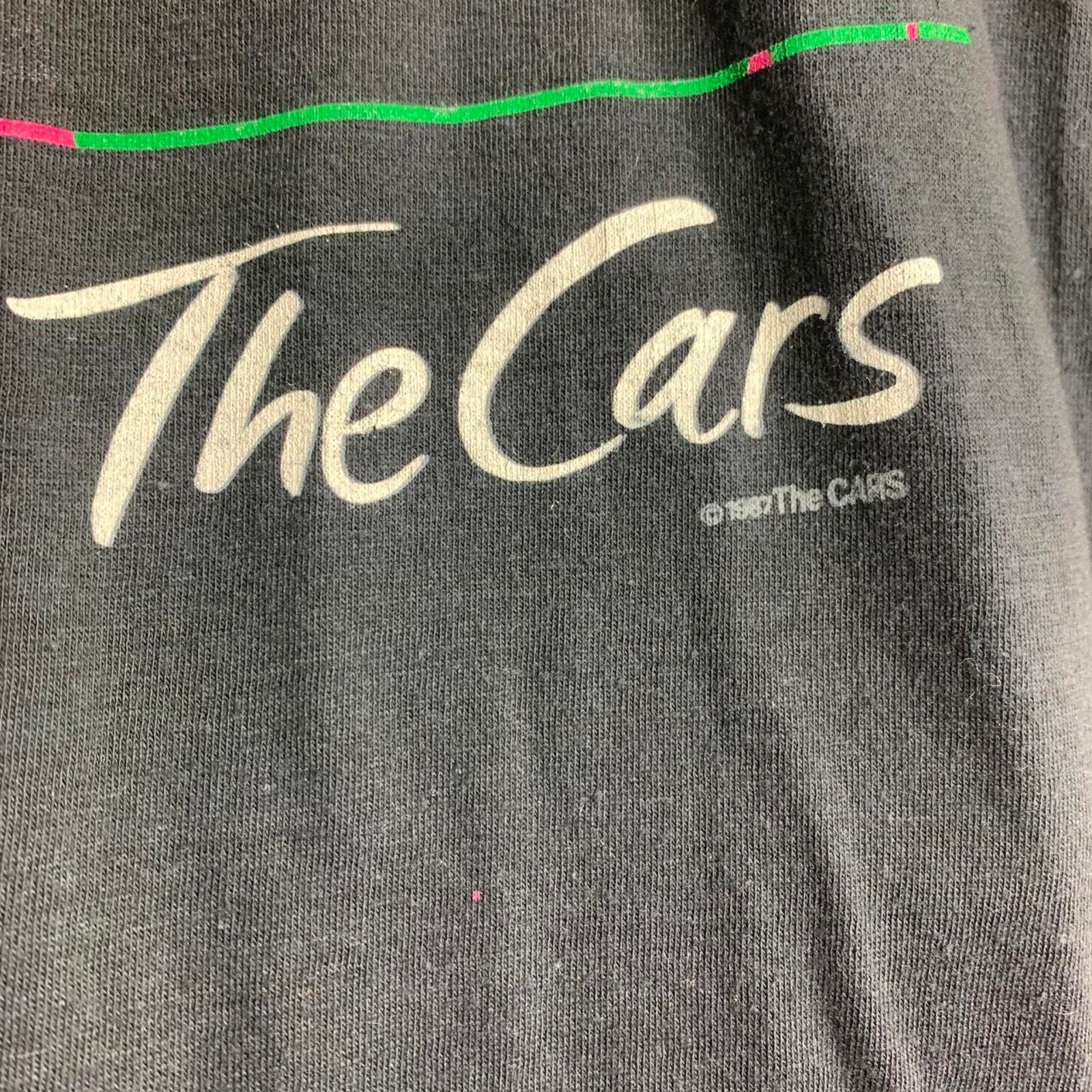Vintage vintage 1987 THE CARS DOOR TO DOOR double sided tee shirt L Size US L / EU 52-54 / 3 - 4 Thumbnail