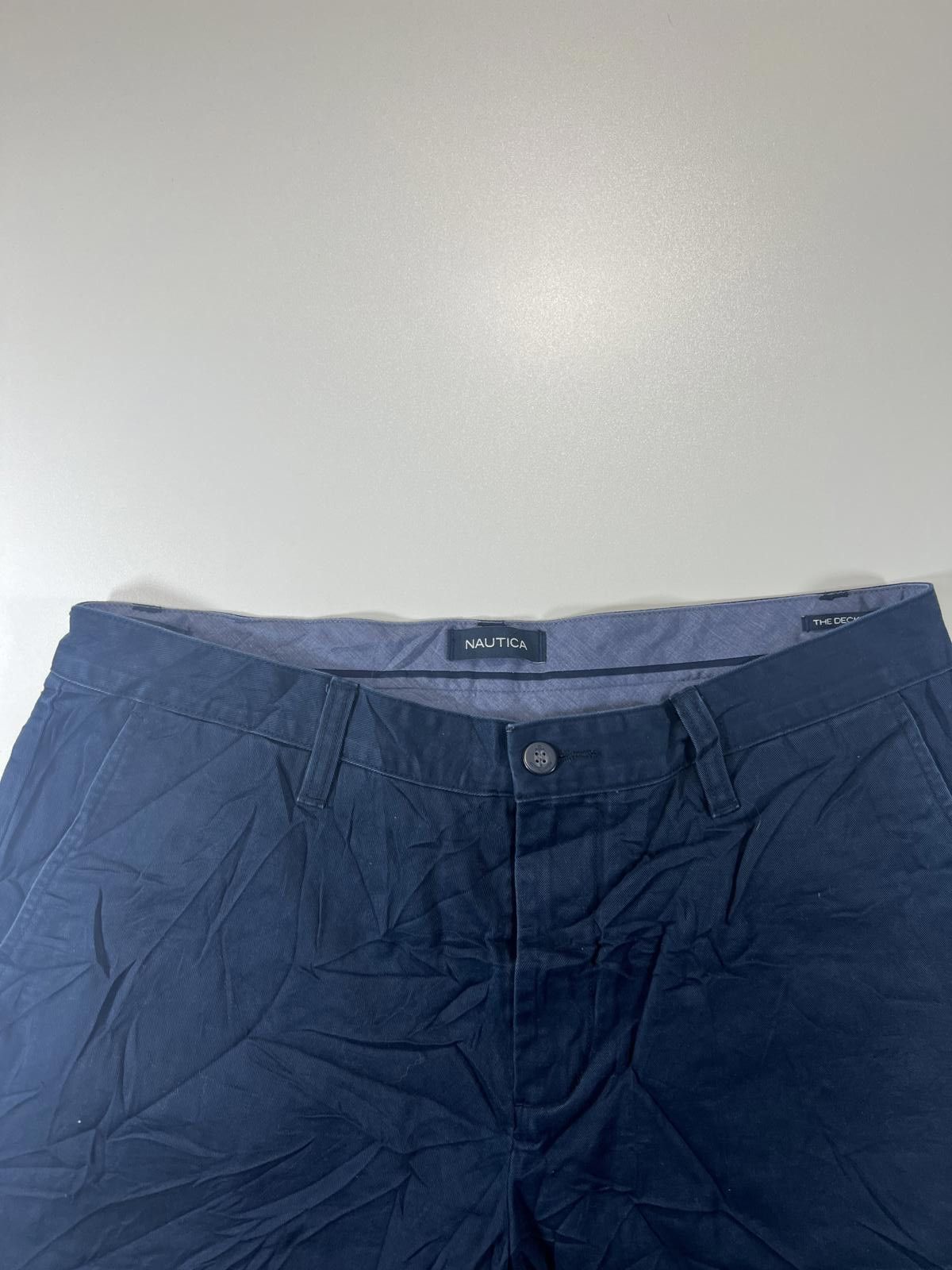 Nautica Nautica The Deck Short Men's Navy Blue Shorts Size 34W Size US 34 / EU 50 - 2 Thumbnail