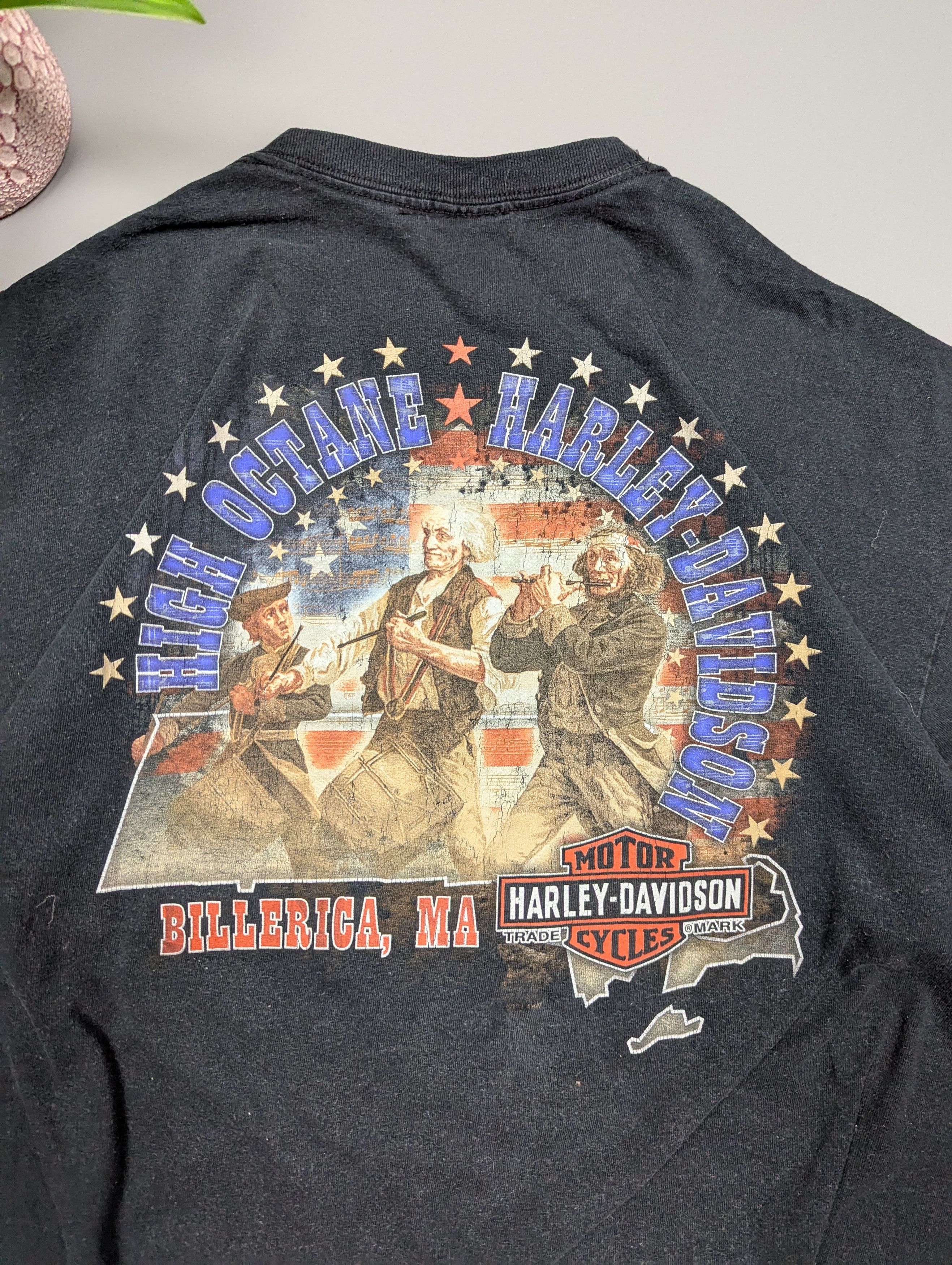 Bravado × Harley Davidson × Vintage Harley-Davidson Bravado T-Shirt USA Patriotic Biker Tee Size US L / EU 52-54 / 3 - 5 Thumbnail