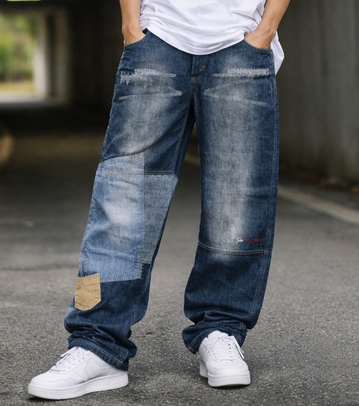 Fubu FUBU The Collection Baggy Jeans Patchwork Vintage Hip Hop Size US 36 / EU 52 - 1 Thumbnail