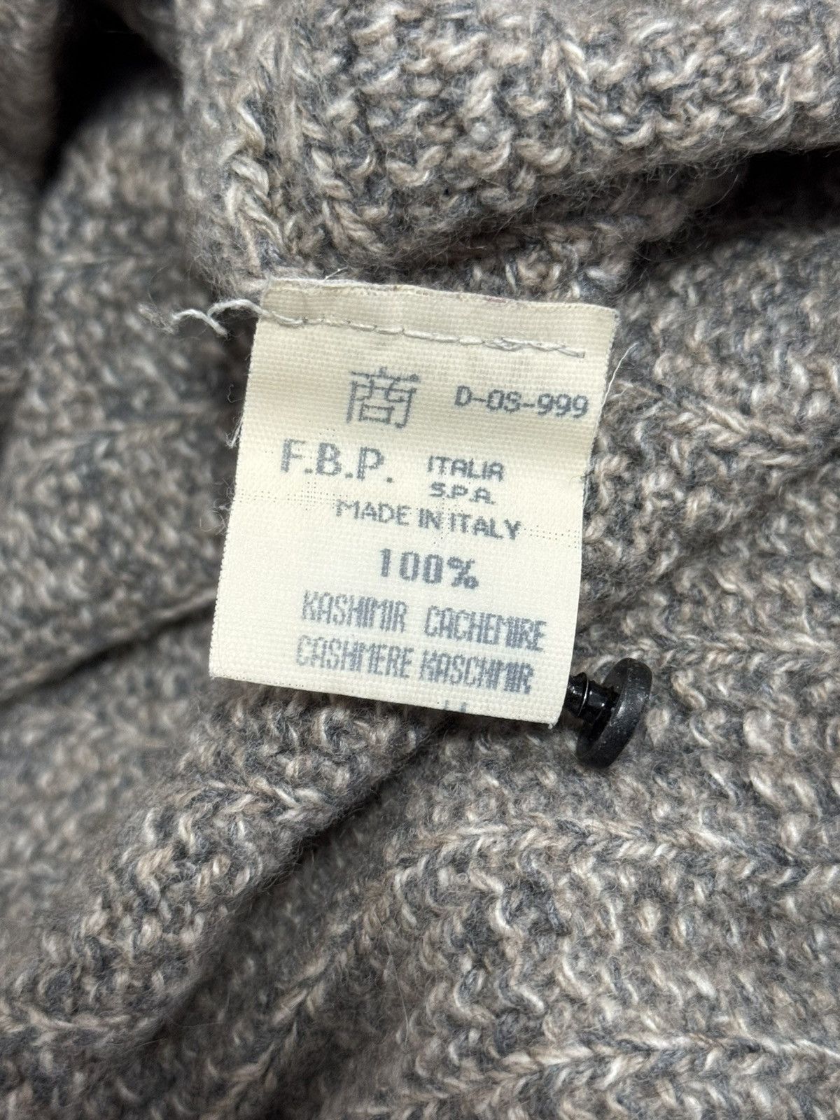 Les Copains Vintage Les Copains 100% Cashmere Sweater 52/Large Size US L / EU 52-54 / 3 - 7 Thumbnail