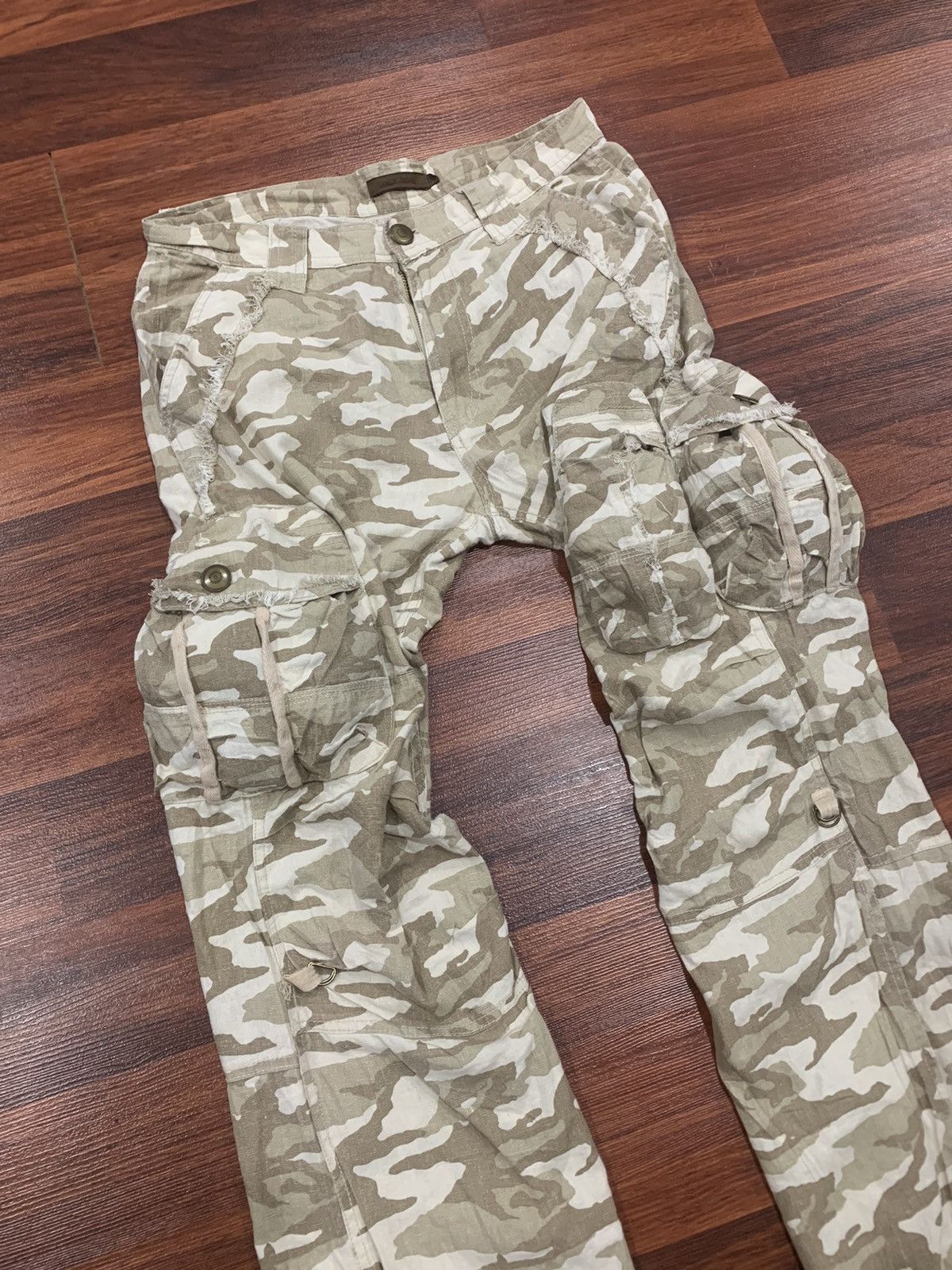If Six Was Nine Dack Dive Parachute Cargo Pants Size US 31 - 3 Thumbnail