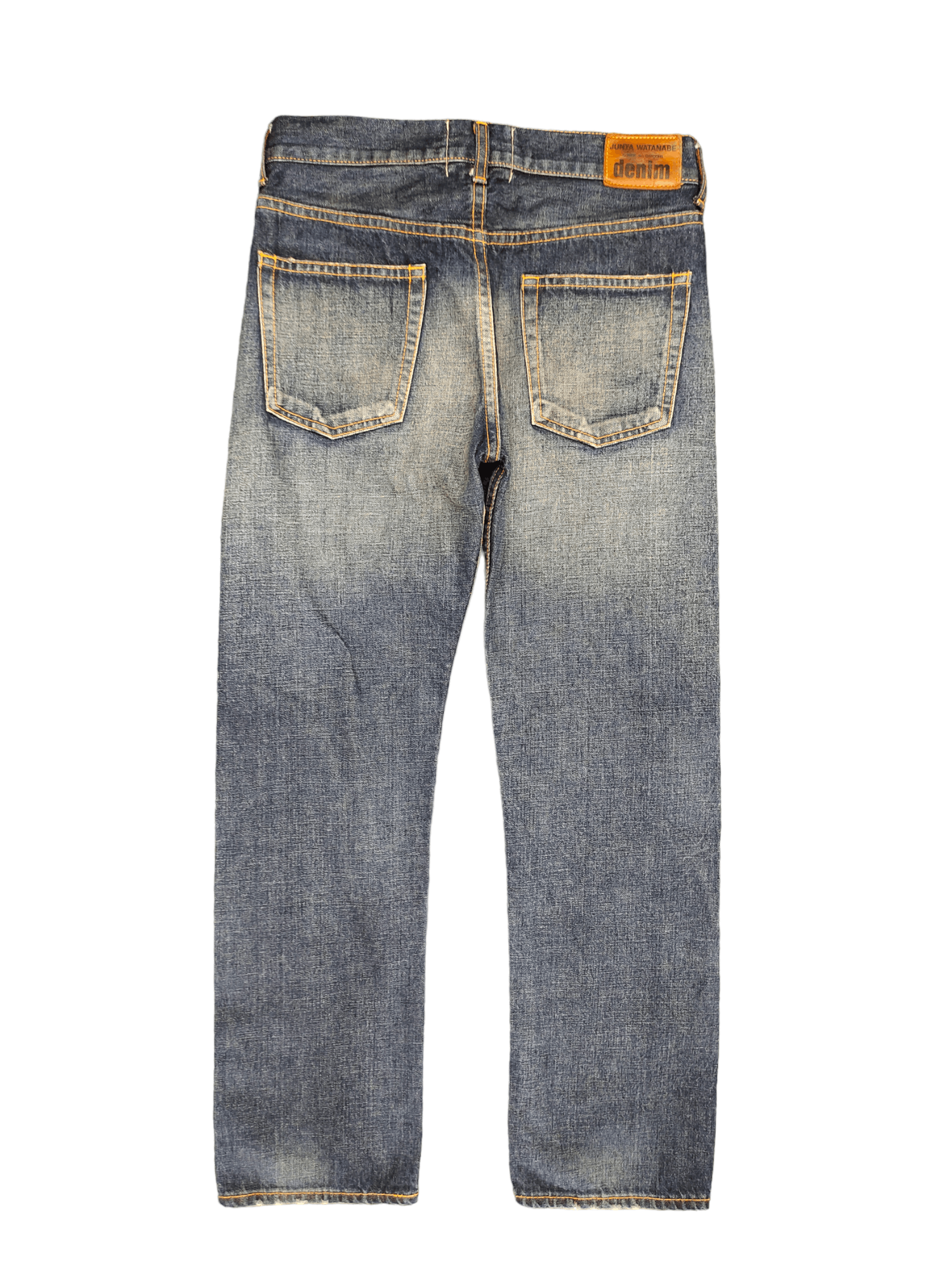Junya Watanabe AD2015 Junya Watanabe Sand Wash Selvedge Denim Jeans Size US 30 / EU 46 - 9 Thumbnail