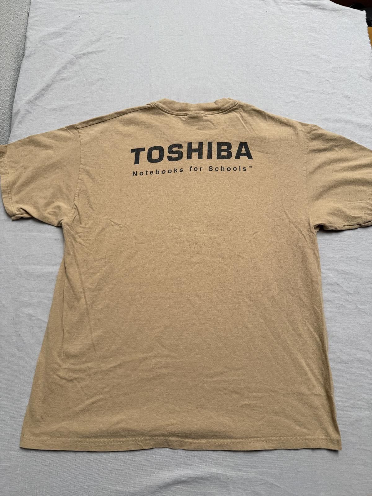 Hanes Toshiba Notebooks T-shirt - Promo Notebooks for Schools XL Size US L / EU 52-54 / 3 - 3 Thumbnail
