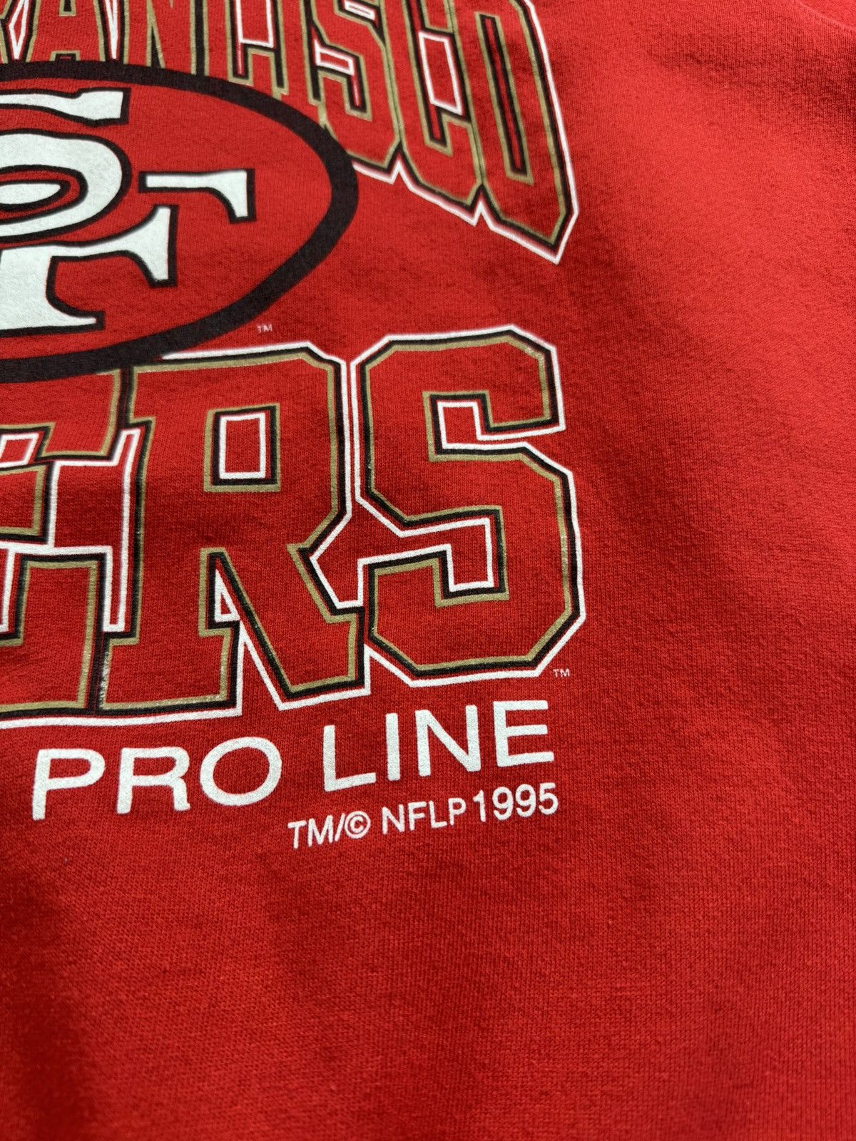 NFL Vintage San Francisco 1995 Basketball Sweatshirt Pullover Size US M / EU 48-50 / 2 - 10 Thumbnail