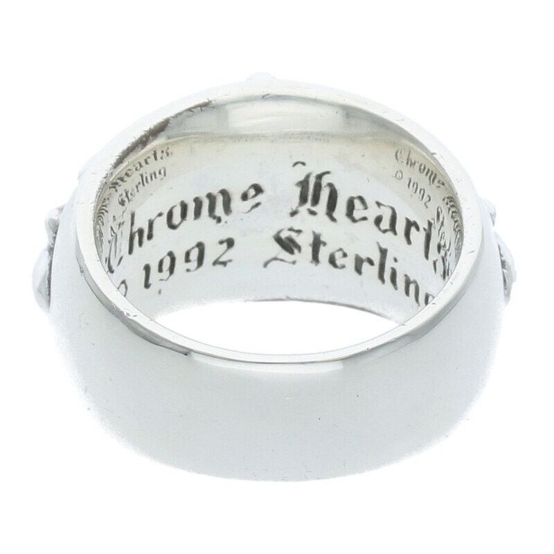 Chrome Hearts Chrome Hearts Floral Cloth Silver Ring Size ONE SIZE - 2 Thumbnail