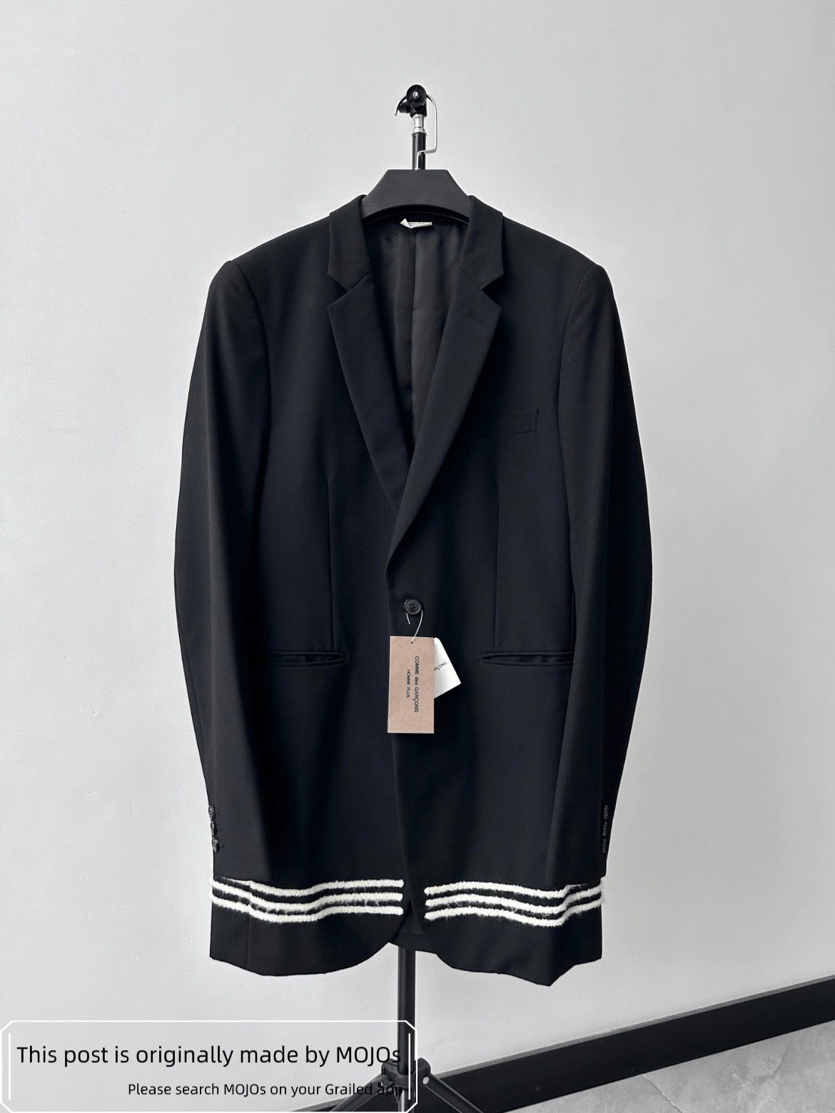 Comme des Garcons Homme Plus Comme Des Garcons Homme Plus 13SS Stripes Jacket Size US M / EU 48-50 / 2 - 1 Thumbnail