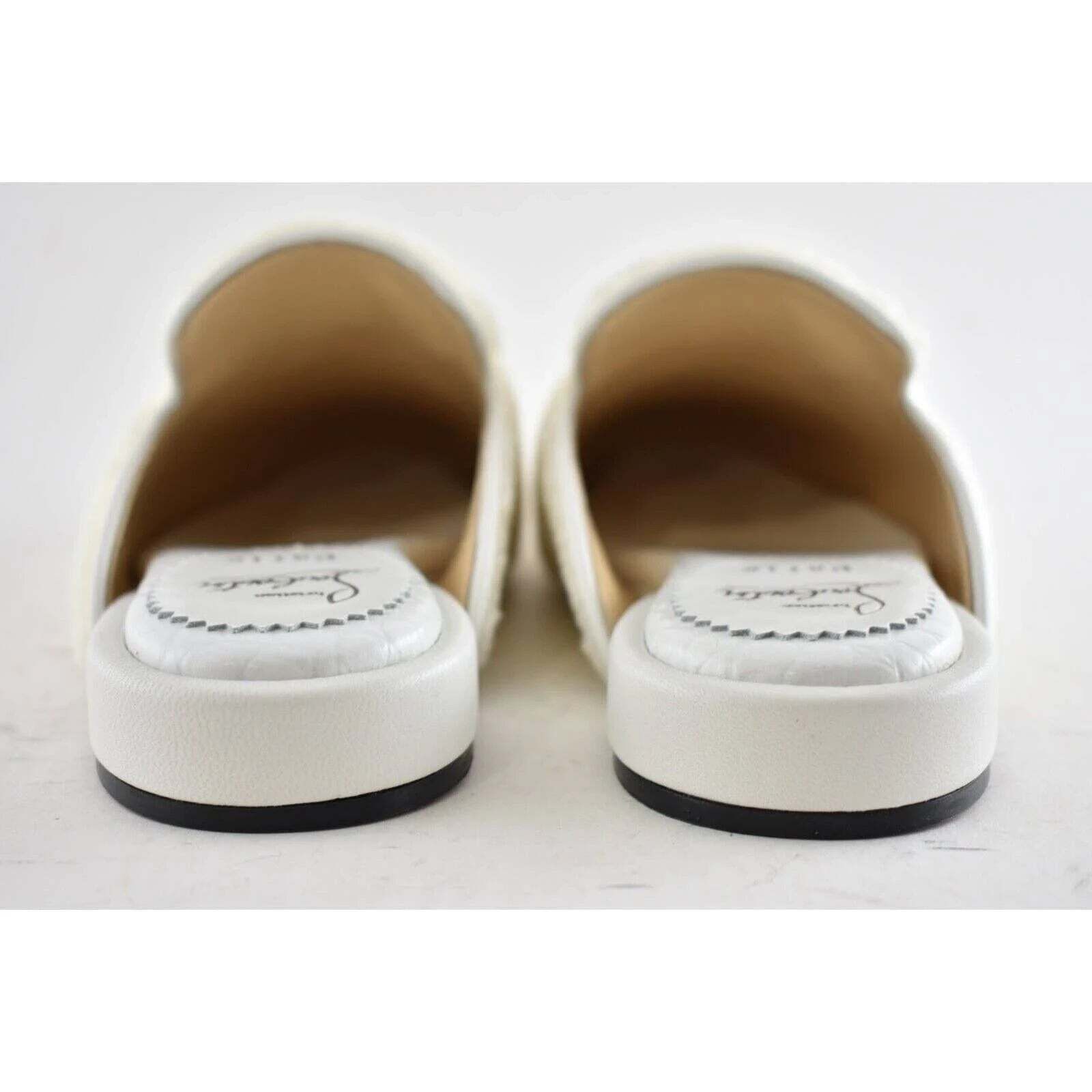 Christian Louboutin Christian Louboutin Navy Coolito Donna Flat White Logo Size US 11 / IT 41 - 11 Thumbnail