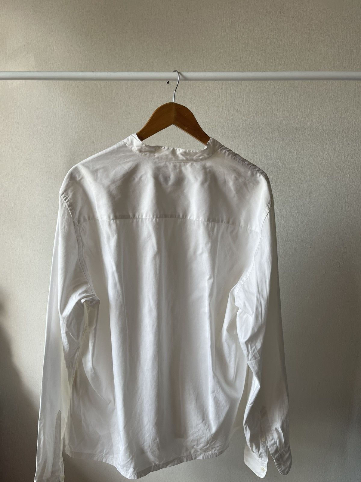 Prada 2000s Prada Stand Collar Shirt Size US L / EU 52-54 / 3 - 4 Thumbnail