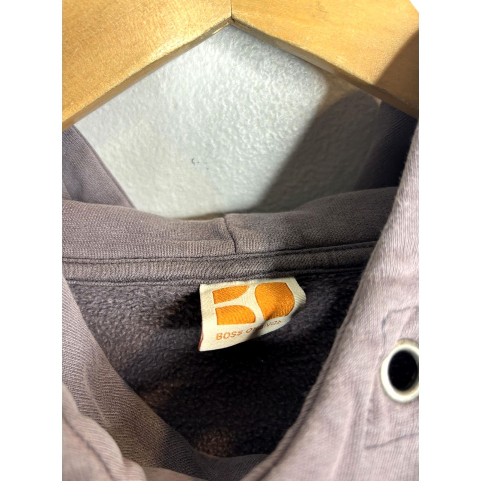 Vintage BOSS Orange Hoodie Mens XL Gray I Love Rock N Roll Graphic Pullover Hugo Boss Size US XL / EU 56 / 4 - 3 Thumbnail