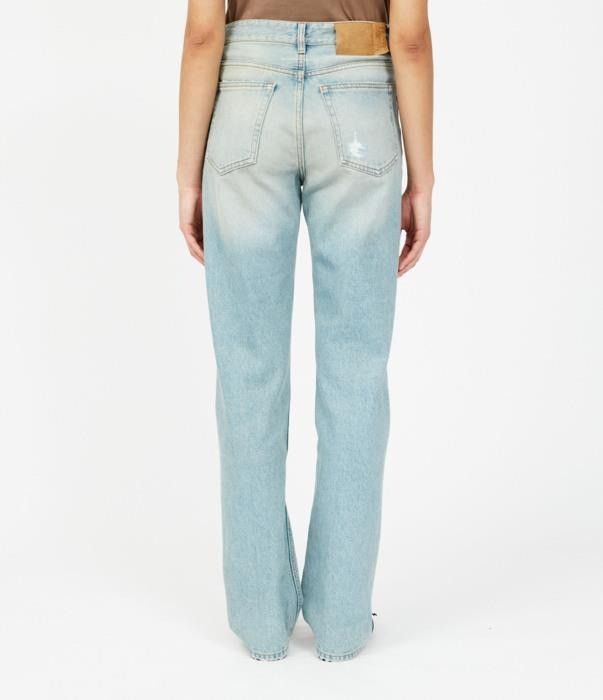 Maison Margiela o1bcso1str0526 MM6 Jeans in Light Blue Size 24" / US 00 / IT 34 - 5 Thumbnail