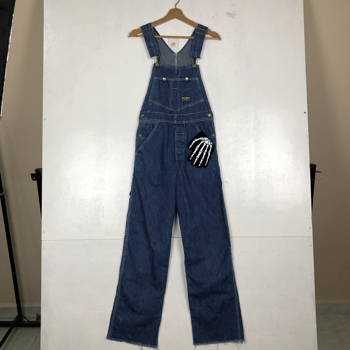 Japanese Brand 🔥90’s Denim Jeans Overall Workers Chore Oshkosh USA Size US 30 / EU 46 - 1 Thumbnail