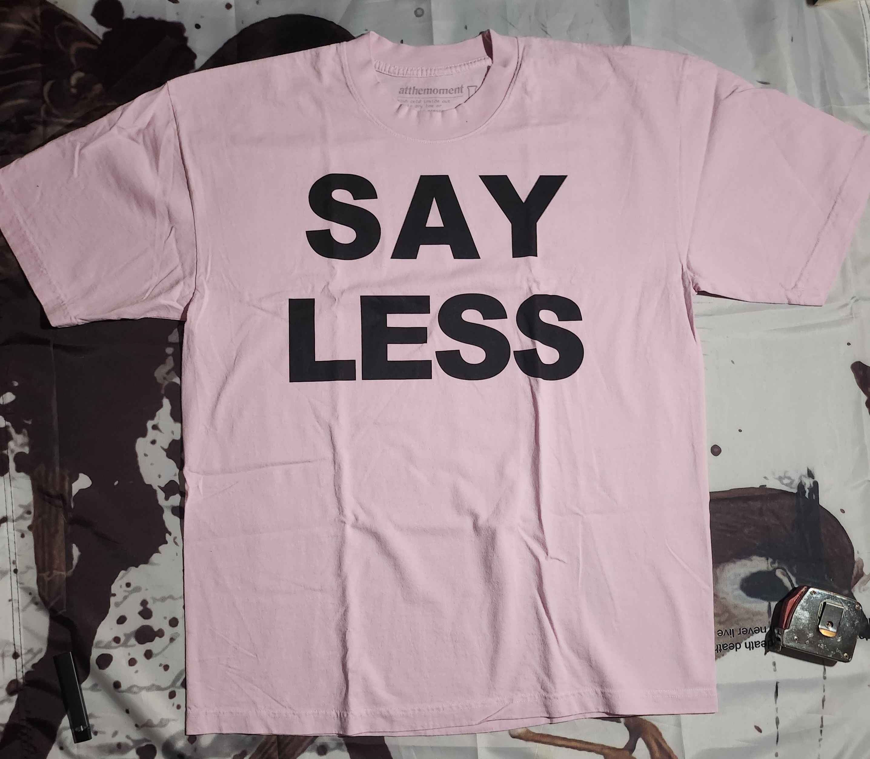 atthemoment atthemoment SAY LESS Tee Size US L / EU 52-54 / 3 - 1 Preview