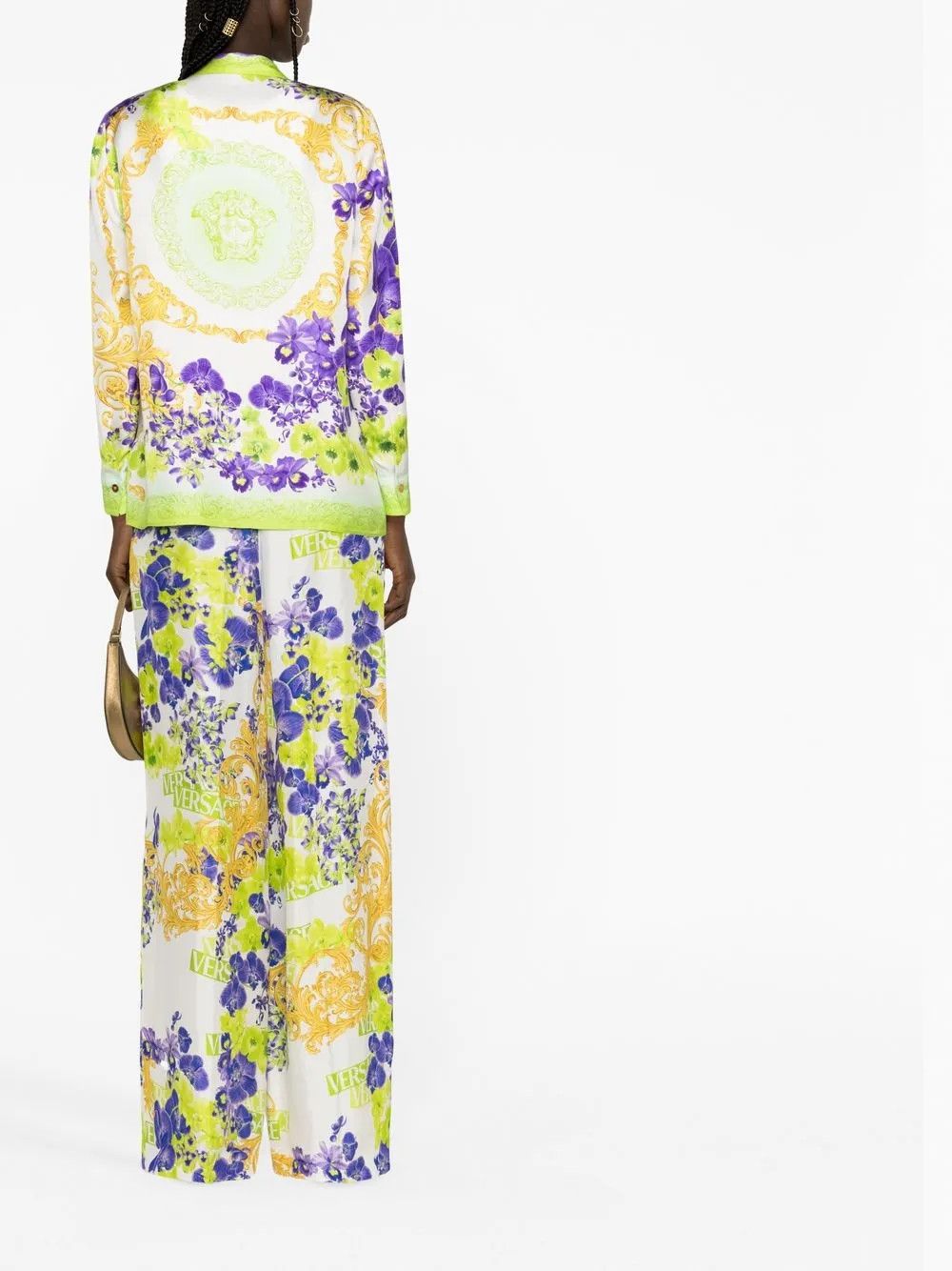 Versace o1y0226 Casual Pant in Multicolor Size 27" / US 4 / IT 40 - 4 Thumbnail