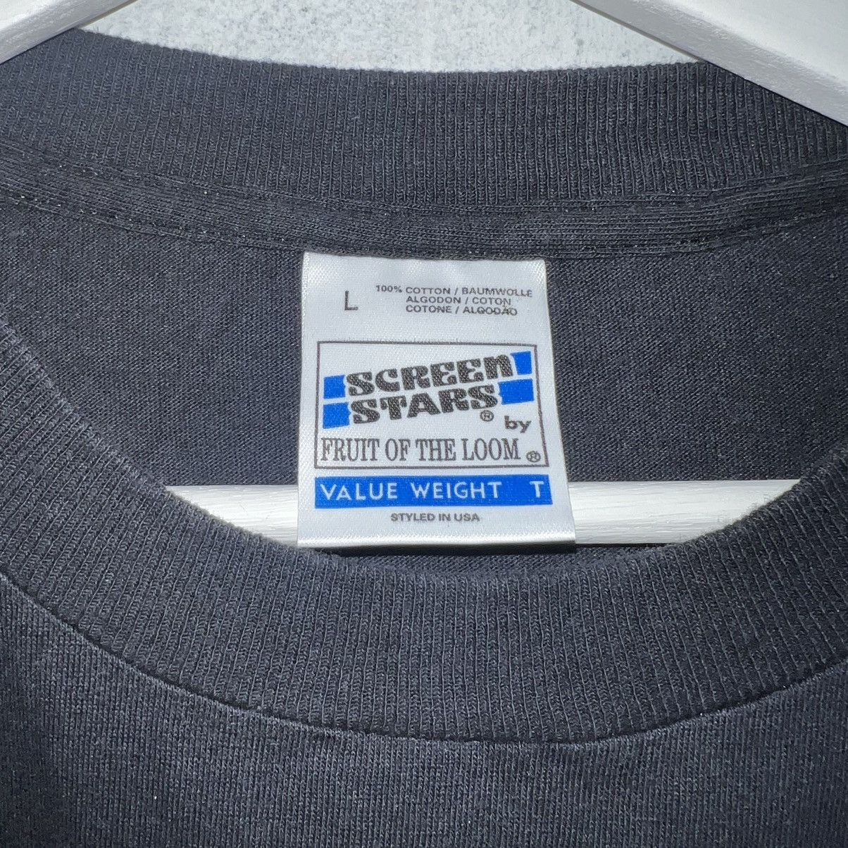 Vintage 23.5 x 27.5 Vintage UK Wales Travel T-Shirt Screen Stars L Size US L / EU 52-54 / 3 - 3 Thumbnail