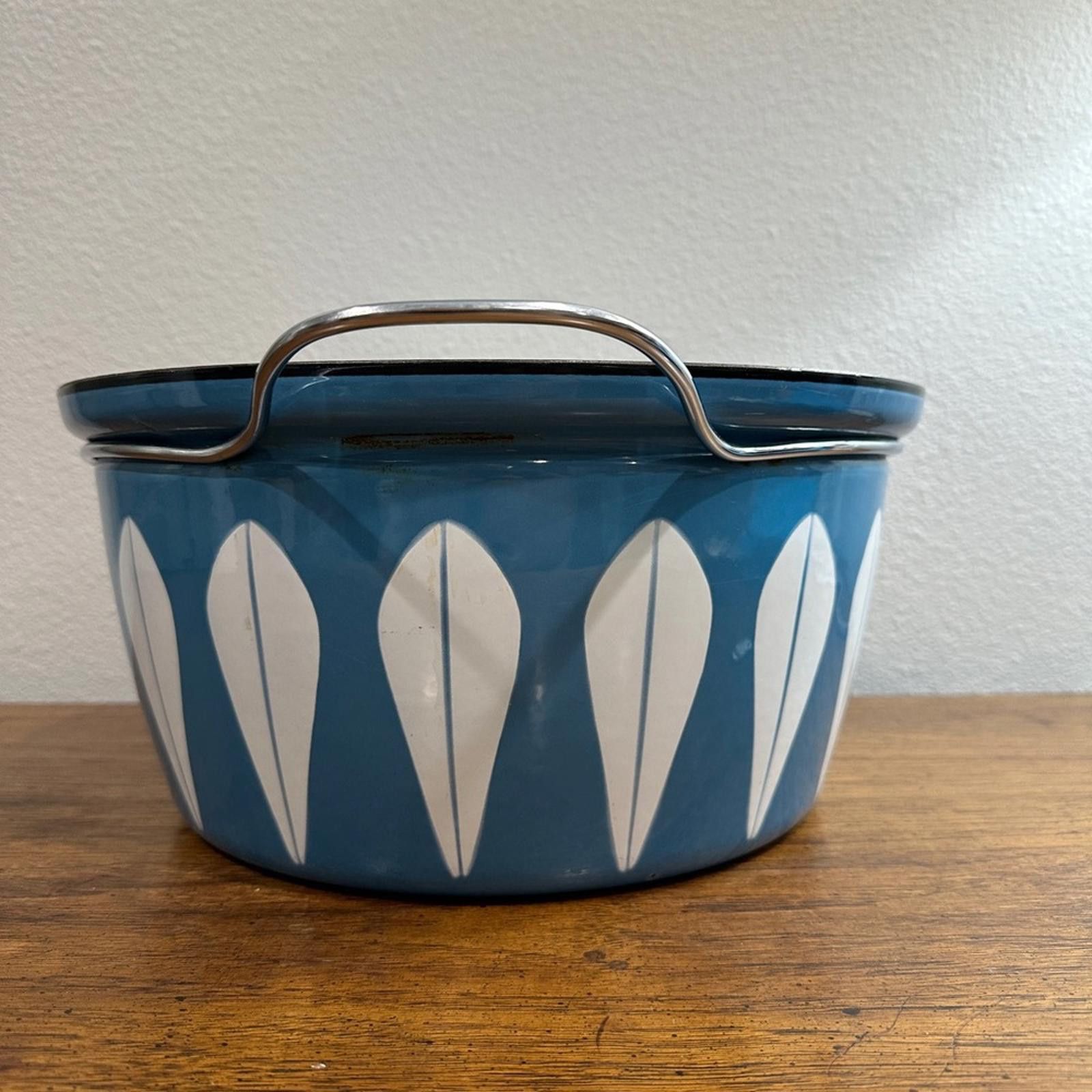 Other Catherine Holm Blue and White Enamel Pot- no lid Size ONE SIZE - 5 Thumbnail