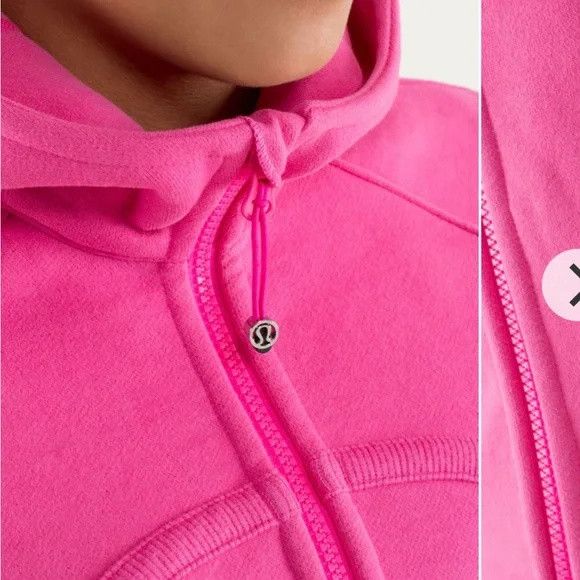 Lululemon Lululemon Scuba Hoodie Raspberry Glo Light Barbiecore Size S / US 4 / IT 40 - 9 Thumbnail