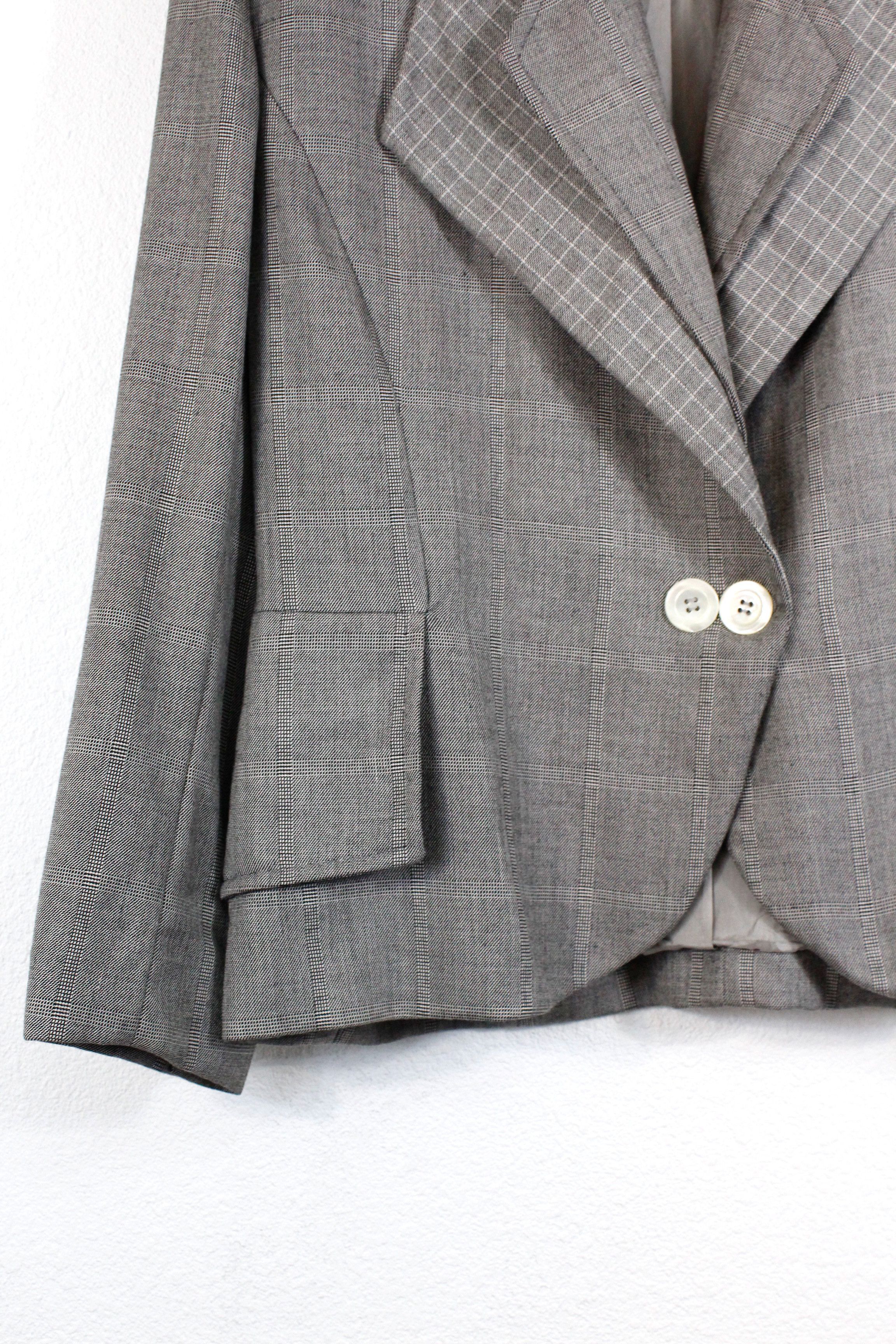 Nina Ricci Womens Nina Ricci Gray Wool Blazer Jacket 42 size Size M / US 6-8 / IT 42-44 - 3 Thumbnail