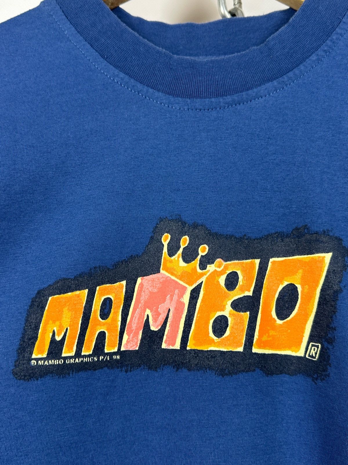 Mambo 1998 Vintage Mambo Graphic King of T-Shirt Crown Surf Skate Size US S / EU 44-46 / 1 - 15 Thumbnail