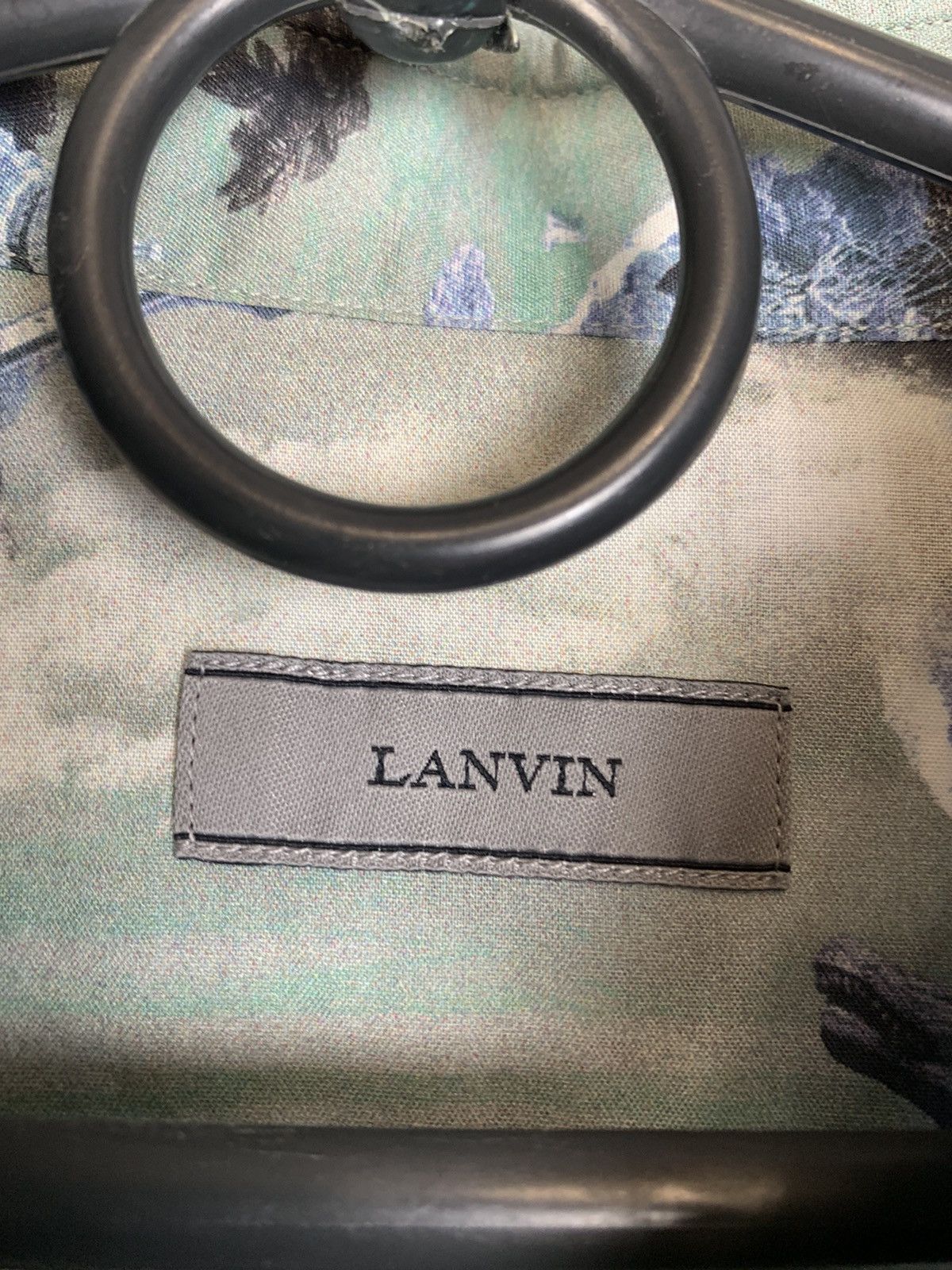 Lanvin Lanvin Hawaiian Dino Vacation Short Sleeve Button Up Shirt Size US M / EU 48-50 / 2 - 5 Thumbnail