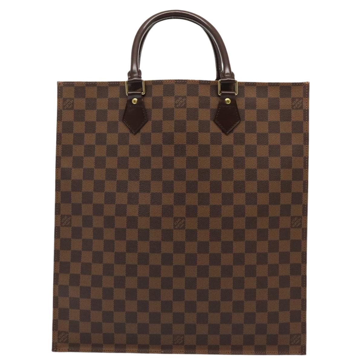 Louis Vuitton Sac Plat Brown Canvas Handbag (Pre-Owned) Size ONE SIZE - 1 Thumbnail