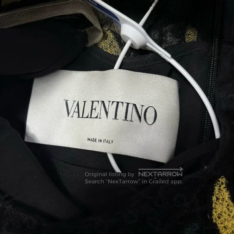Valentino Valentino Cotton panelled contrasting dress Size M / US 6-8 / IT 42-44 - 3 Thumbnail