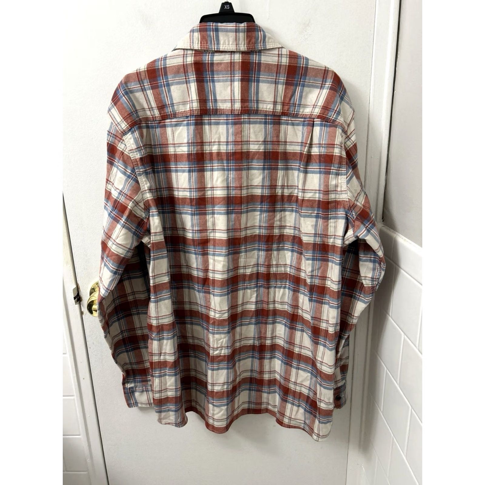 Vintage VINTAGE LL Bean Beanflex Flannel Shirt Mens L Red Traditional Fit Button Down Size US L / EU 52-54 / 3 - 7 Thumbnail