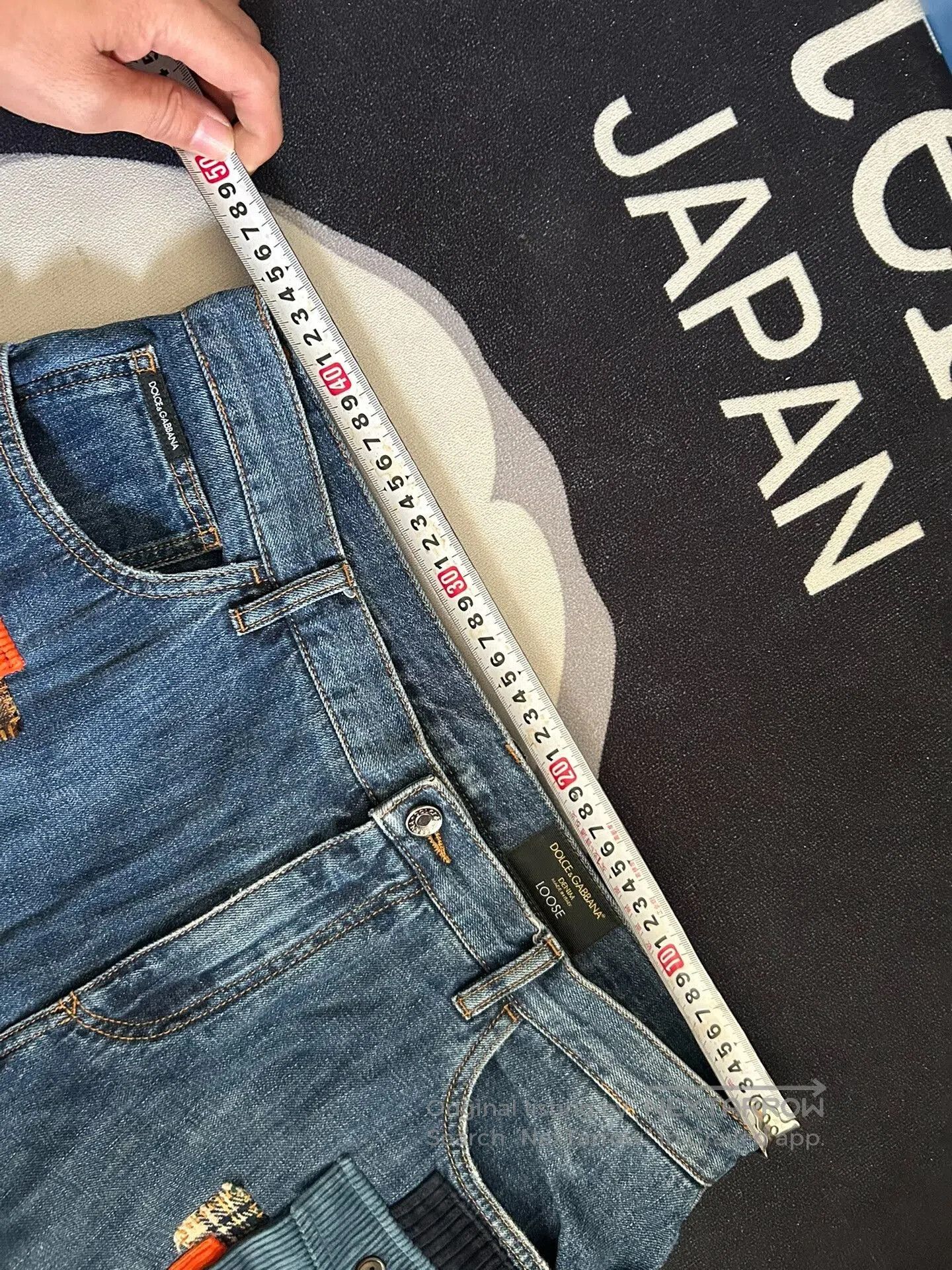 Dolce & Gabbana Dolce & Gabbana Patchwork Denim Pants. Size US 34 / EU 50 - 7 Thumbnail