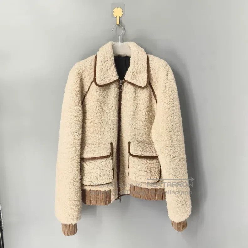 Fendi Fendi Teddy Leather Accented Jacket Size US M / EU 48-50 / 2 - 1 Thumbnail
