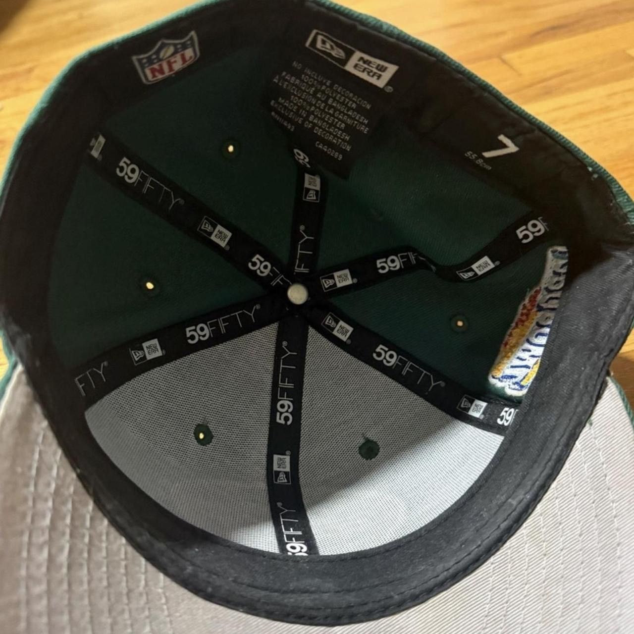 New Era New York Jets Retro 1999 Pro Bowl Side Patch Fitted Cap Size 28 - 5 Thumbnail