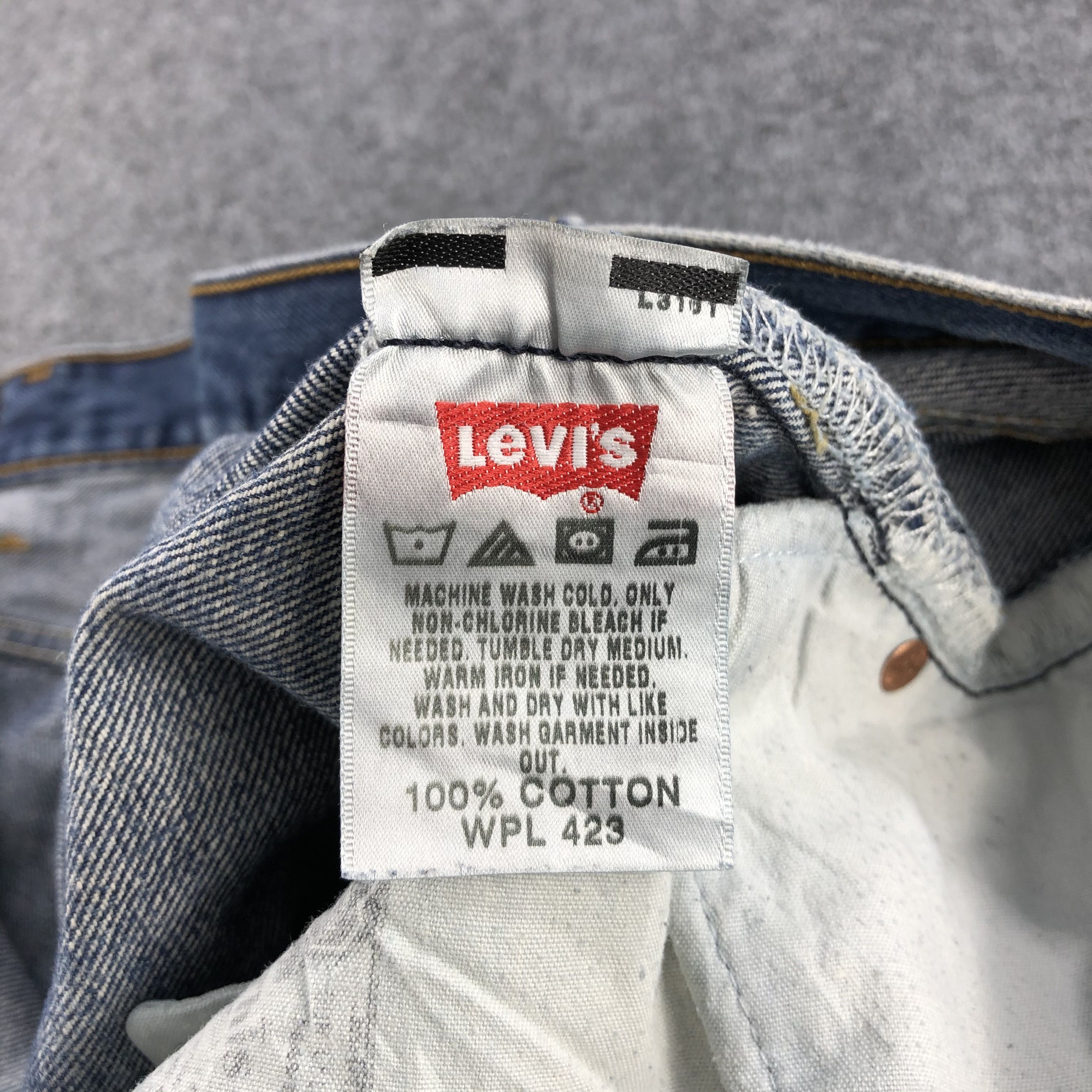 Levi's Vintage Levis 501 Jeans-JM1001 Size US 37 - 11 Thumbnail