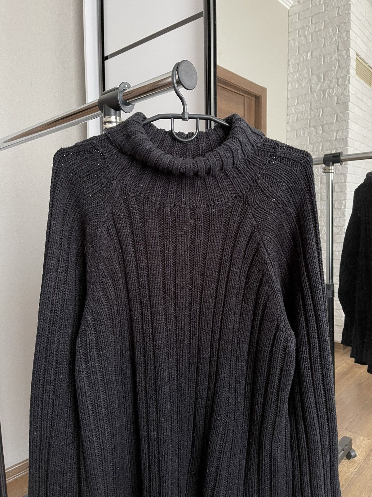 Prada Prada Turtleneck Cable Wool Knit Turtleneck Sweater Size US M / EU 48-50 / 2 - 5 Thumbnail