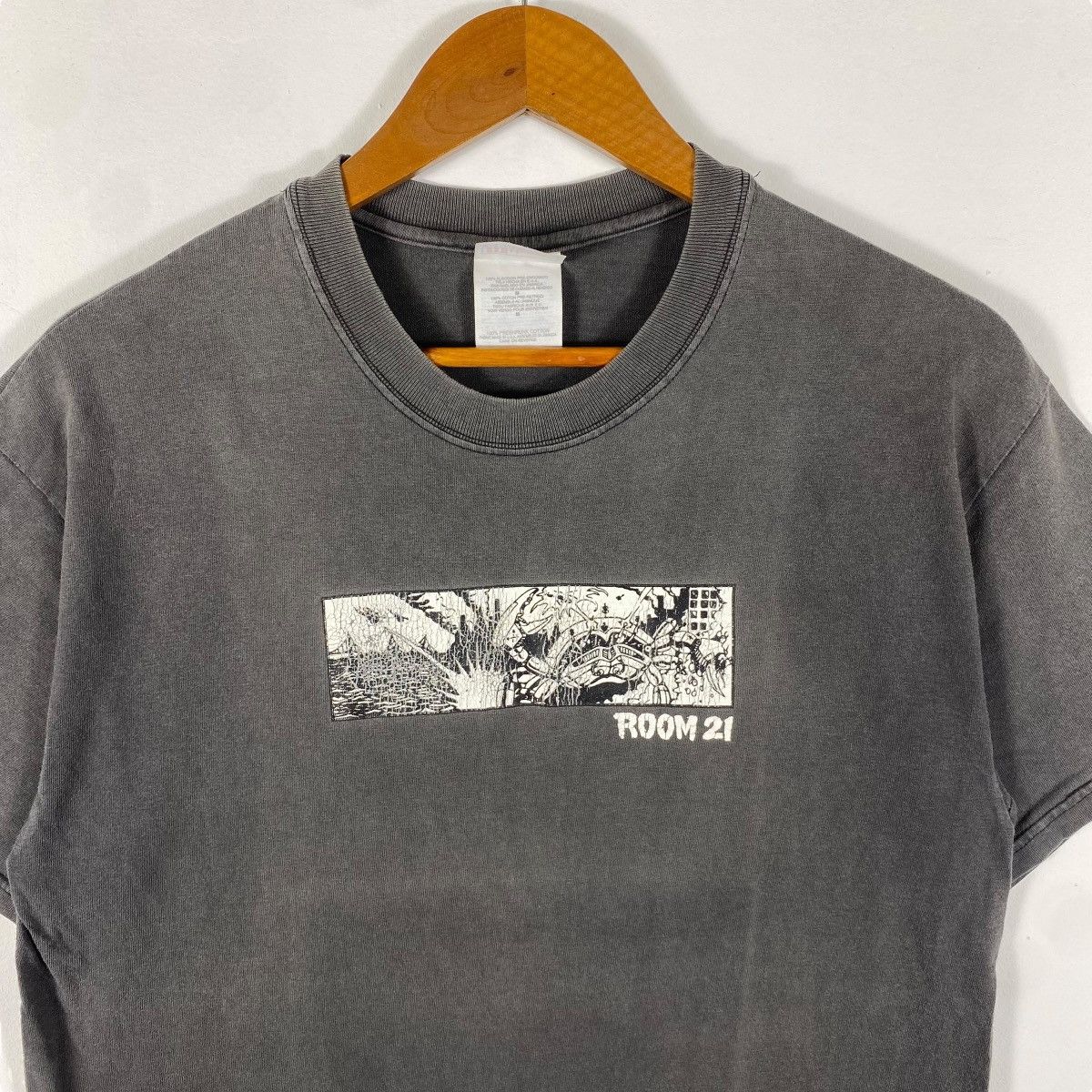 Vintage Vintage ROOM 21 Cyberpunk Anime Box Logo Skate Tee Size US M / EU 48-50 / 2 - 2 Thumbnail