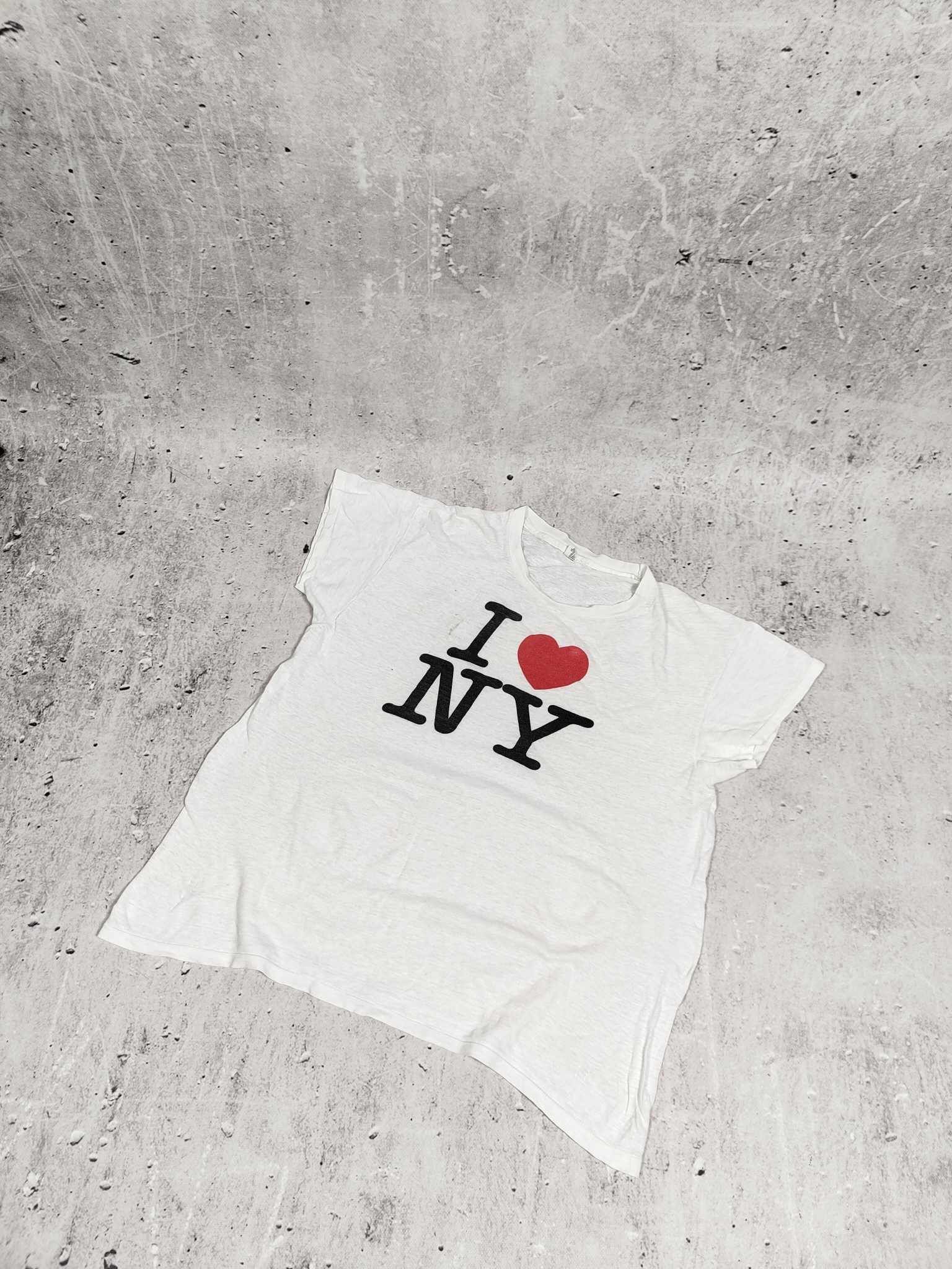 Hanes 70s Hanes I Love New York T-shirt retro graphic Size US XL / EU 56 / 4 - 1 Thumbnail