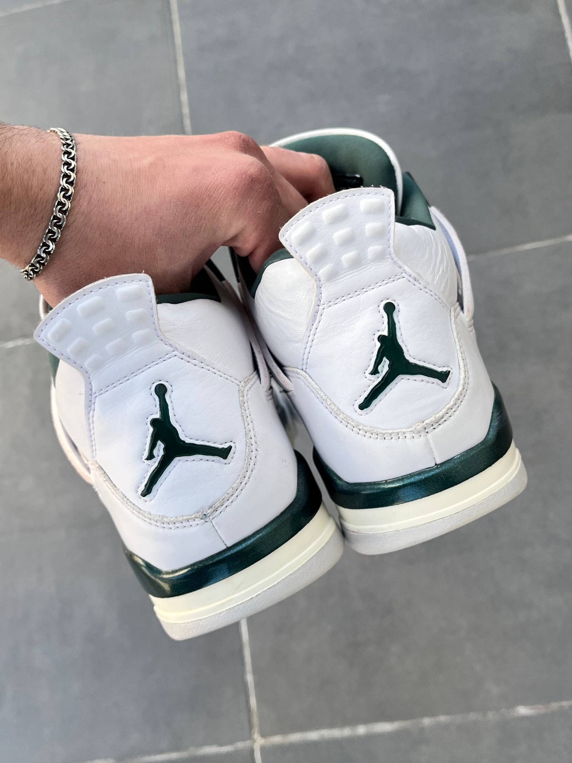 Nike Nike Air Jordan 4 Retro Oxidized Green Size US 9 / EU 42 - 8 Thumbnail