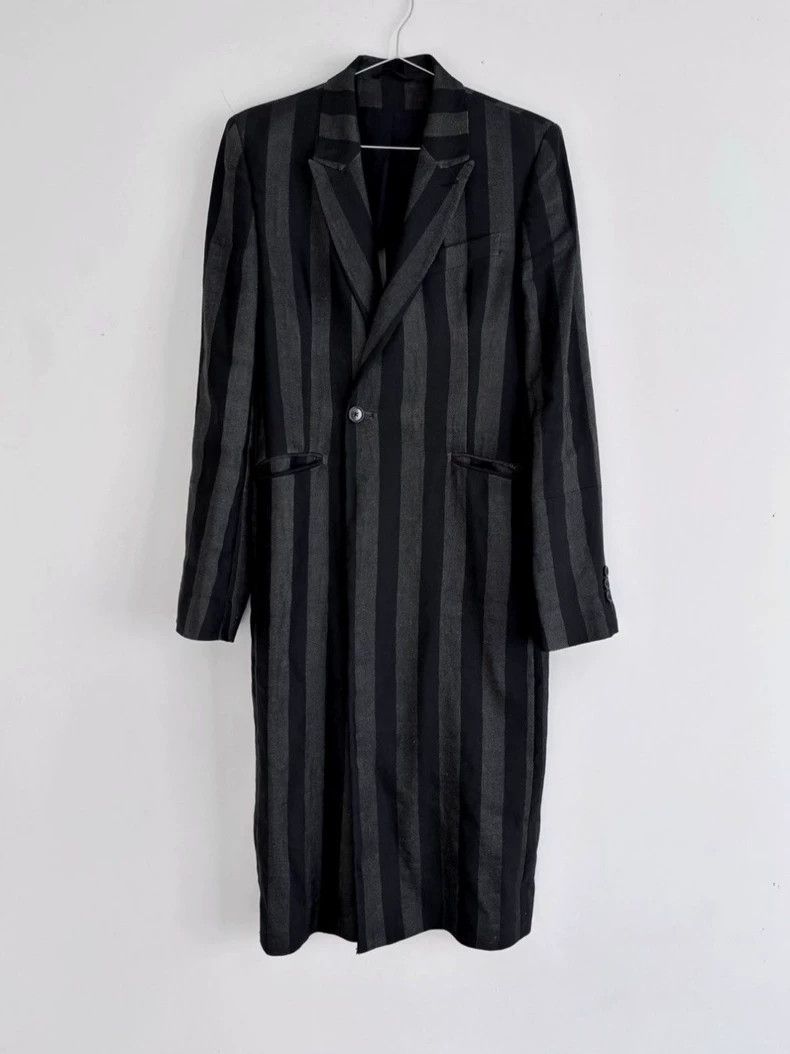 Ann Demeulemeester Ann Demeulemeester 2017AW Striped Coat XS Size US XS / EU 42 / 0 - 1 Thumbnail