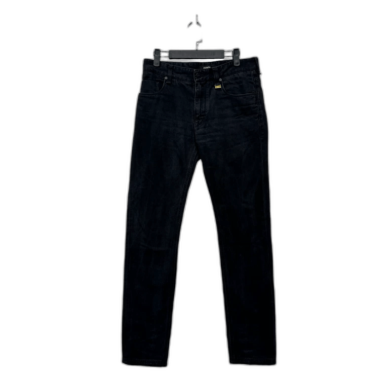 Fendi Fendi Classic Black Slim Fit Jeans Size 31 Size US 31 - 1 Thumbnail