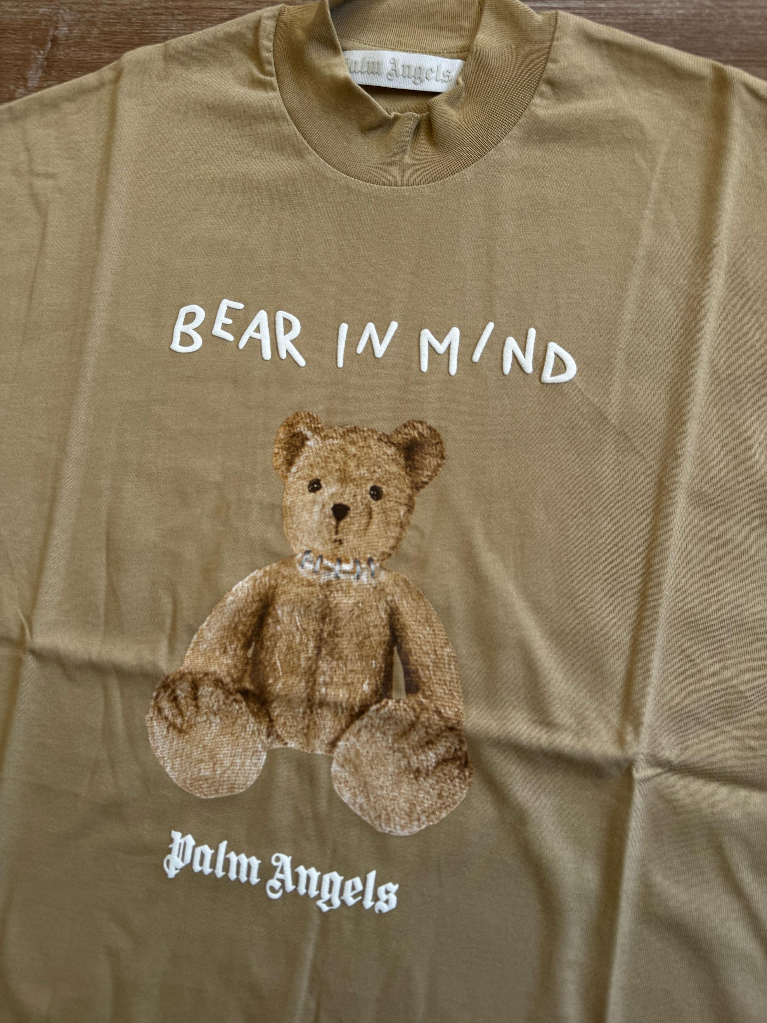 Palm Angels CC000021 Bear In Mind T-Shirt in Beige Size US S / EU 44-46 / 1 - 4 Thumbnail