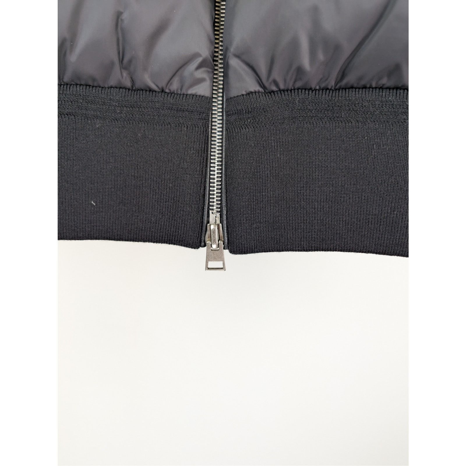 Tom Ford o1rshd1 CC20 Media Puffer Front Merino Wool Cardigan Jacket Size US M / EU 48-50 / 2 - 8 Thumbnail